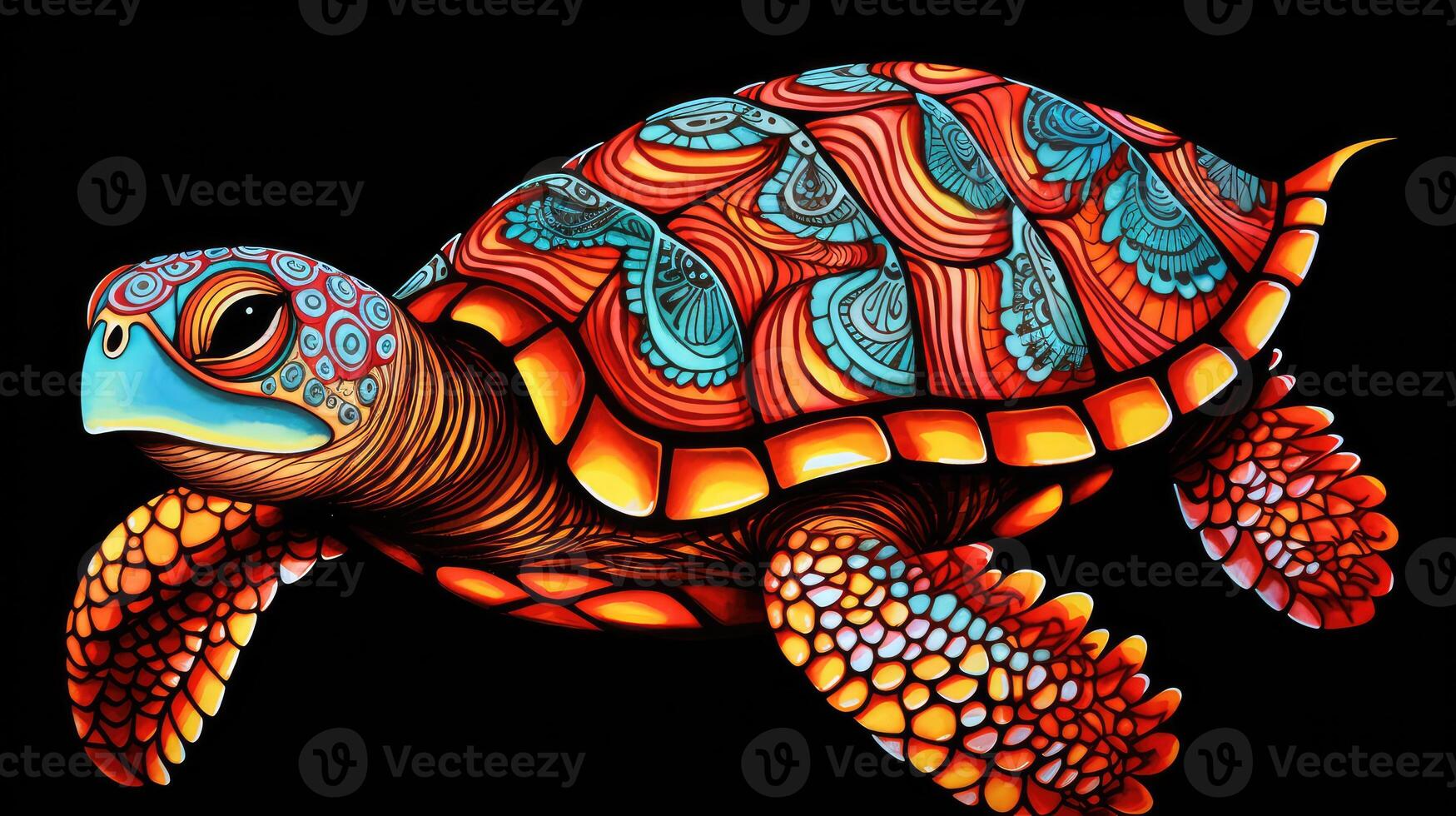 patterns coloring book turtle photo