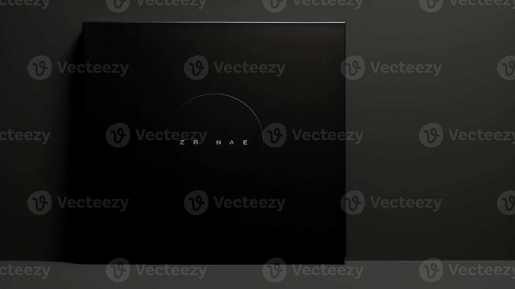 sleek black album cover photo
