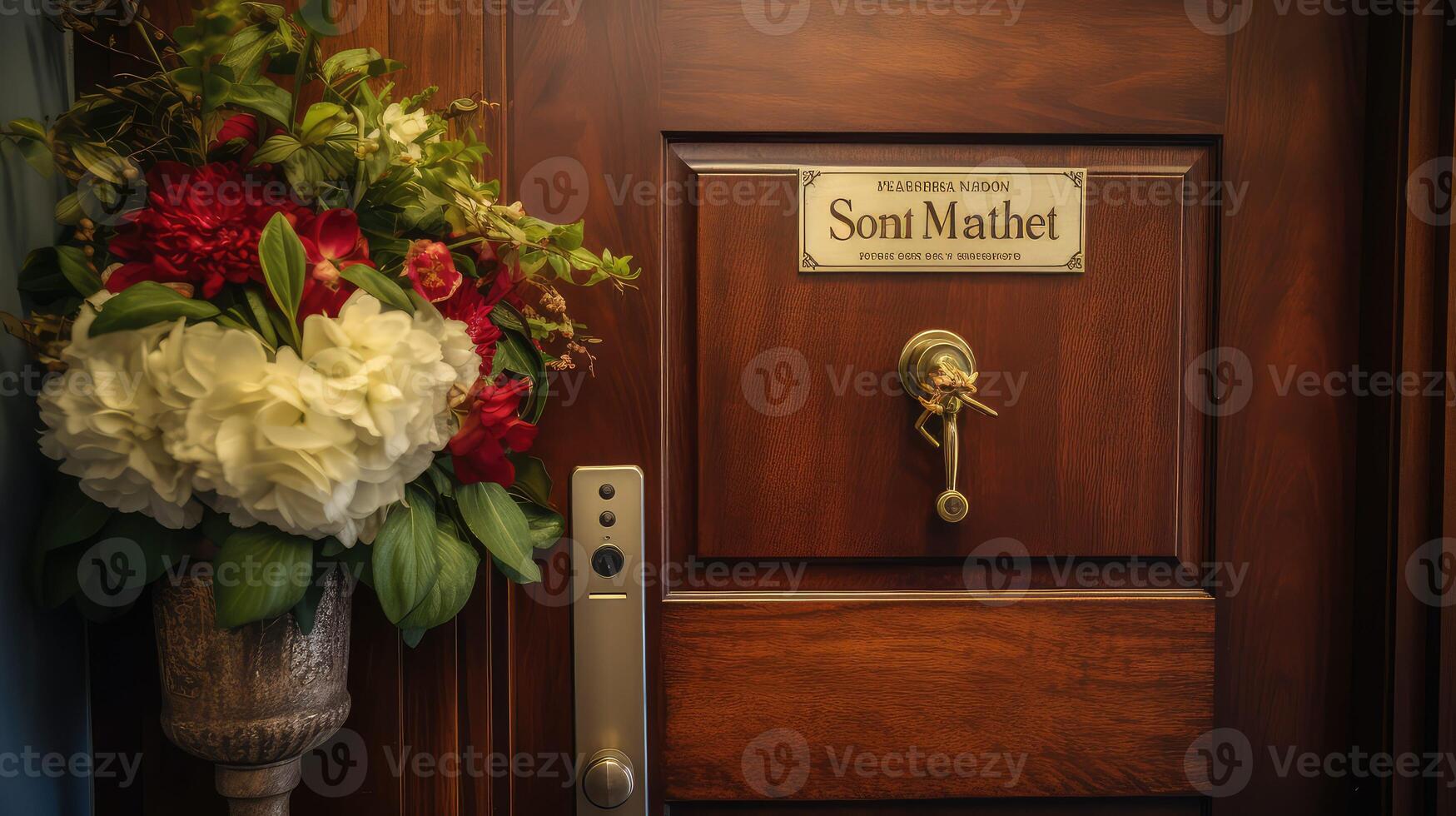 plaque doctors office door photo
