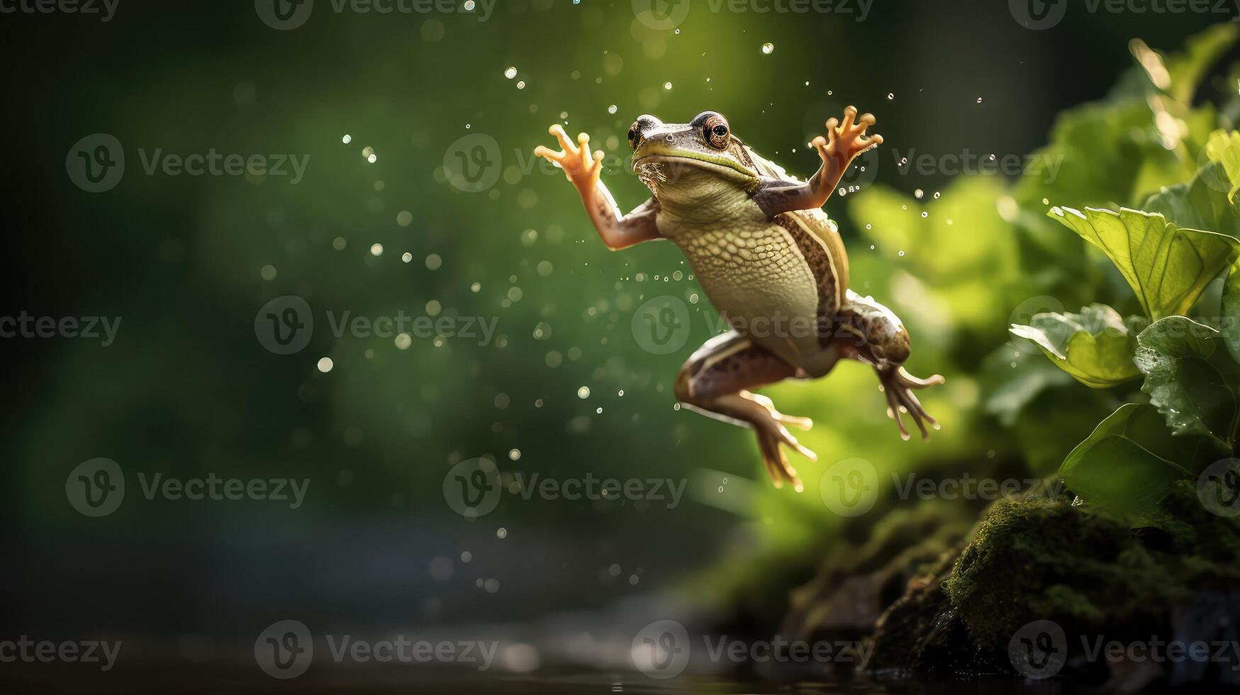 branch pacific tree frog photo