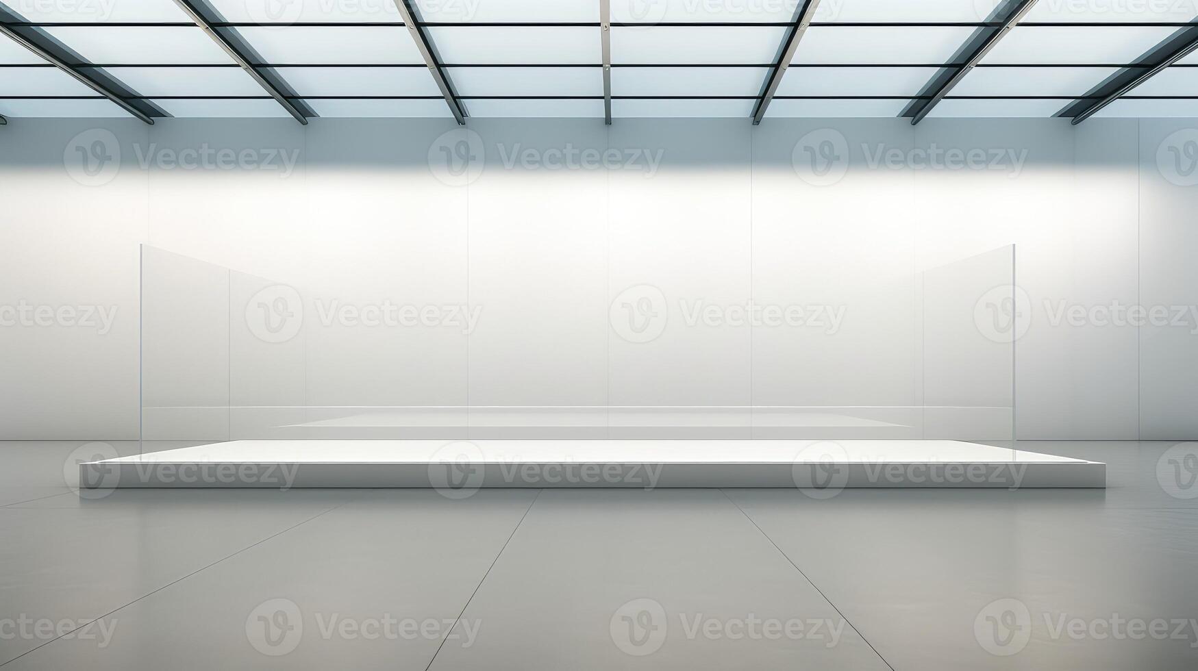 museum empty gallery wall photo