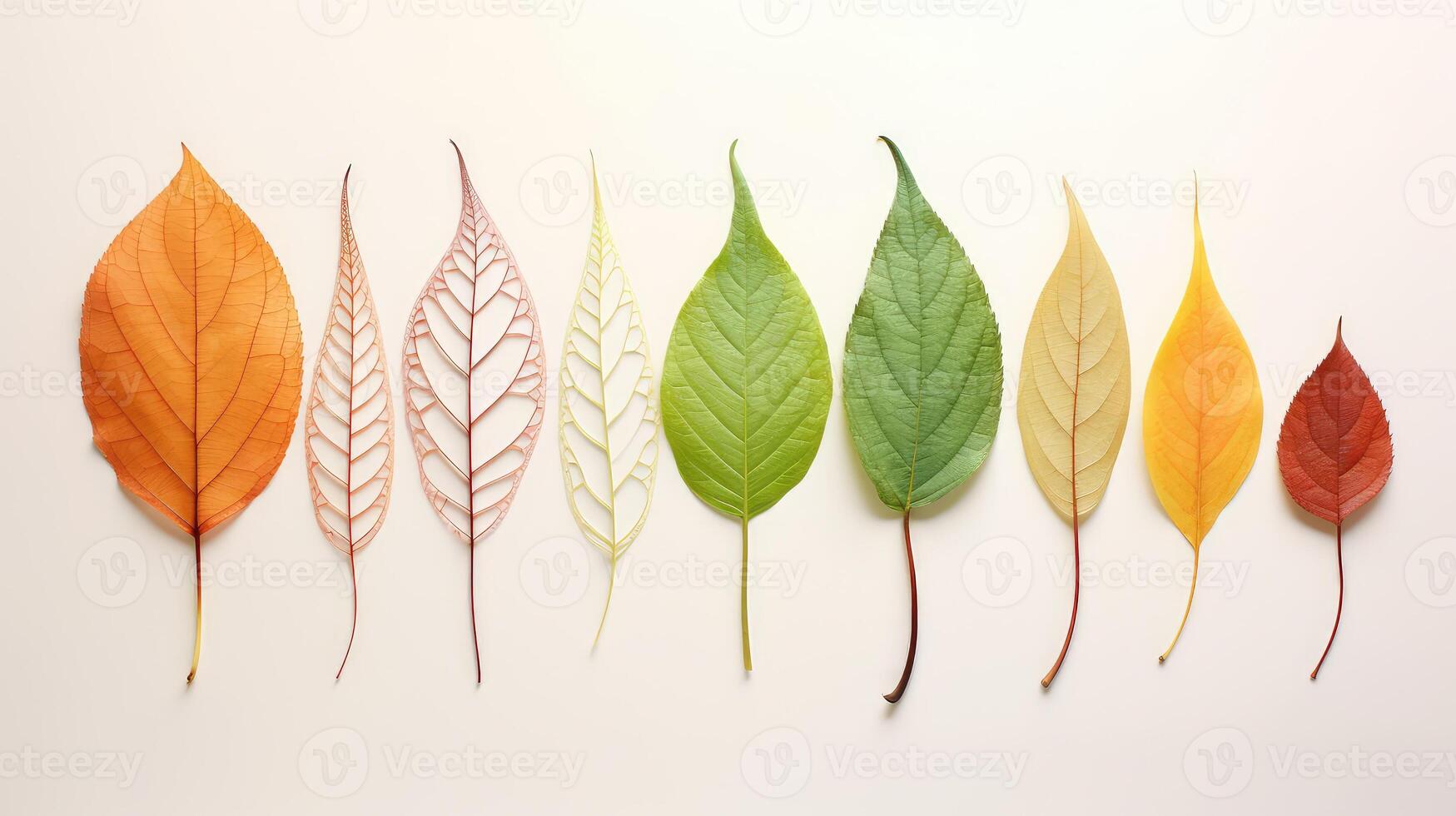nature leaves line drawing photo