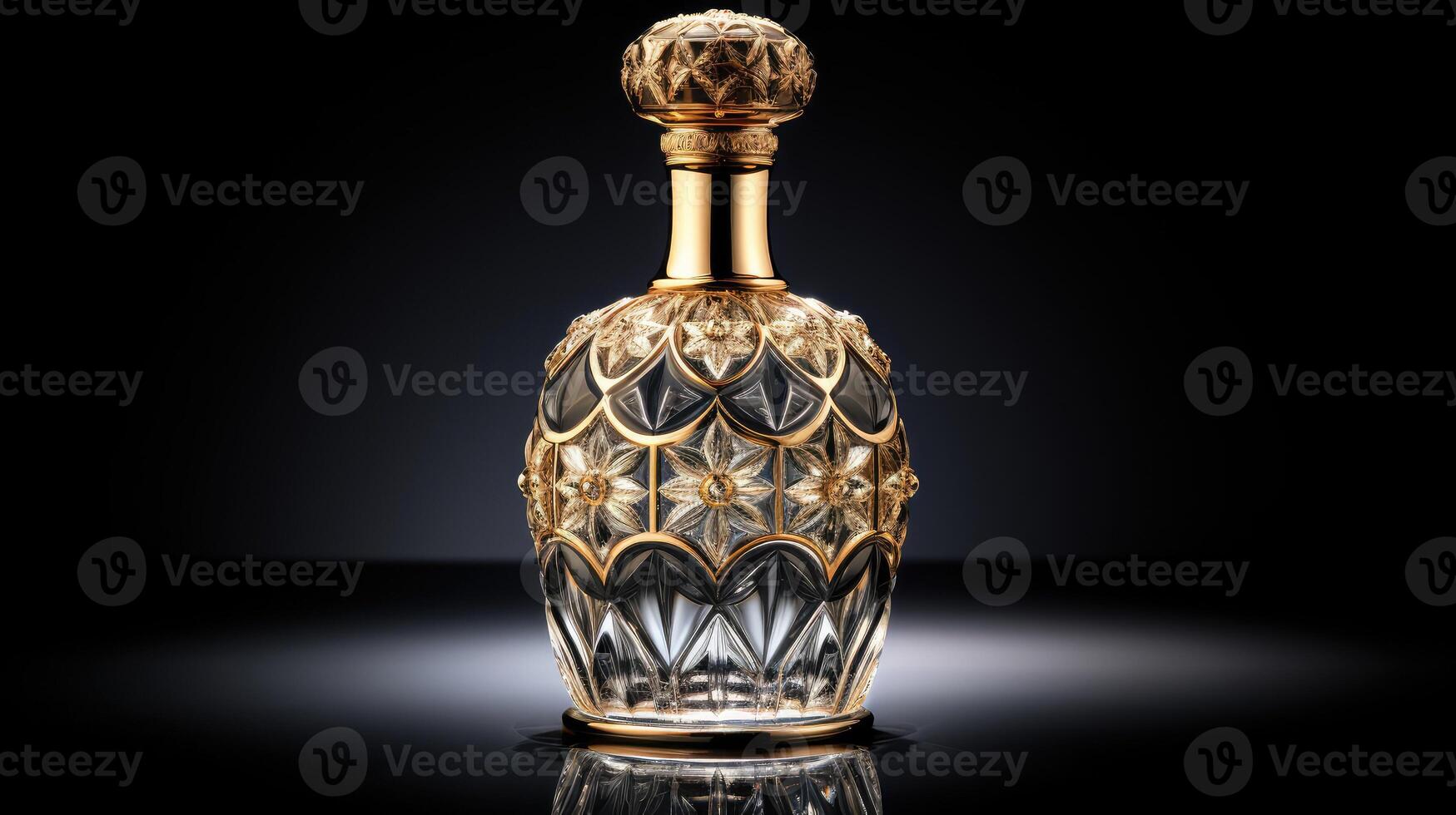 crystal bottle design photo