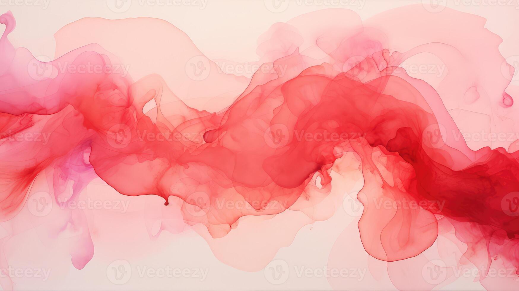 swirl red water color photo
