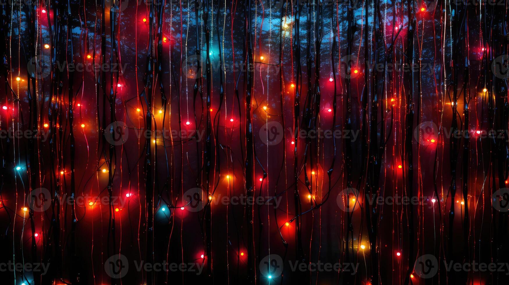 textured string lights transparent background photo