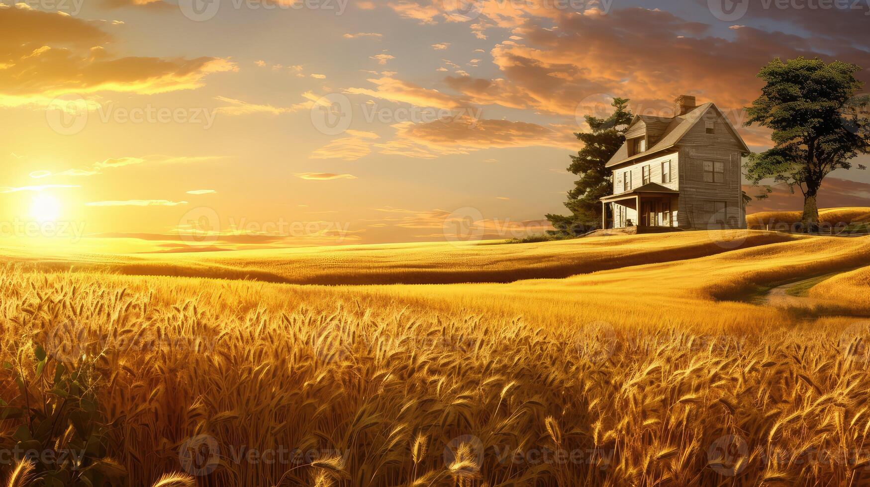 fields house summer photo