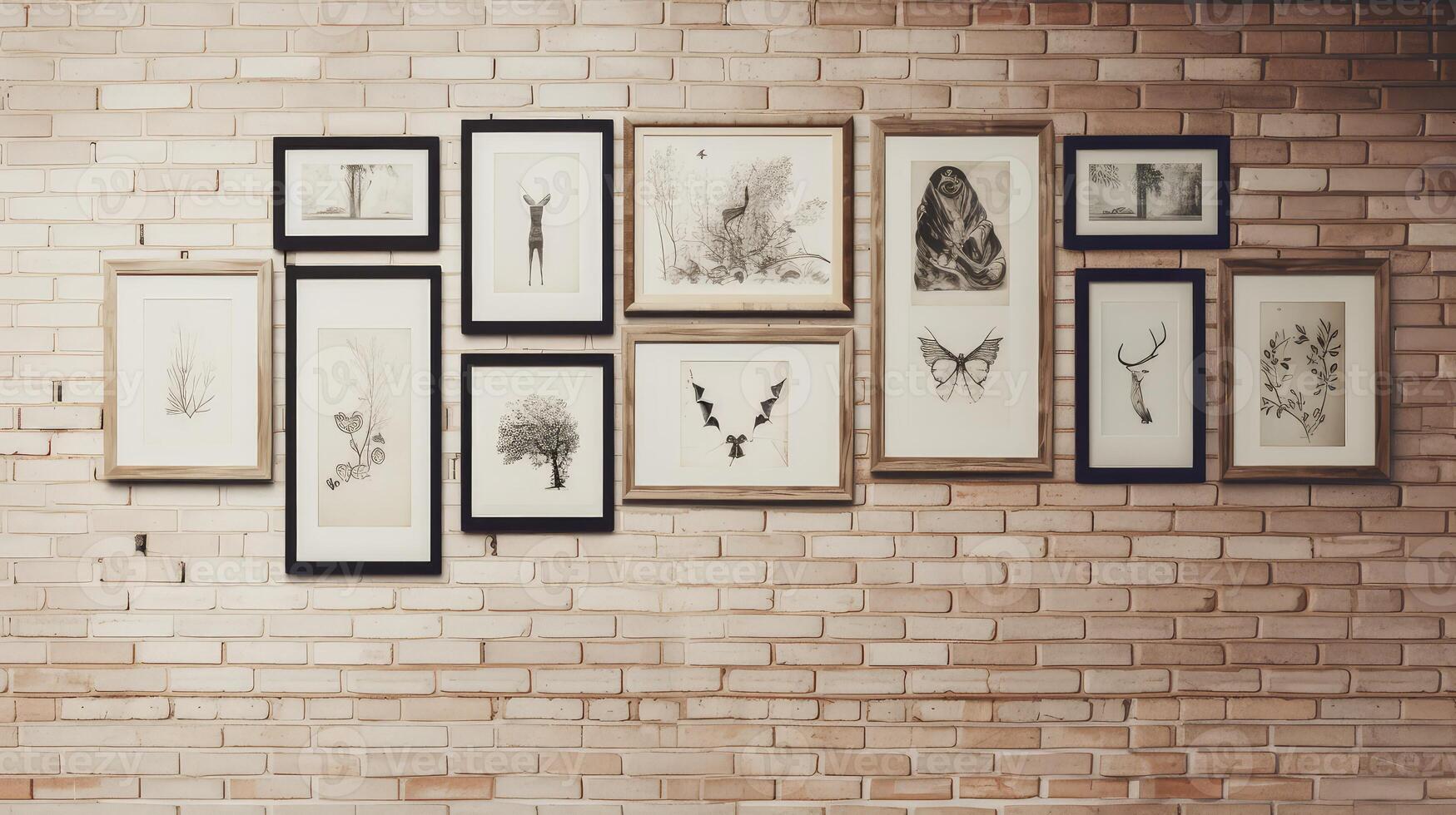 shades gallery wall frames photo