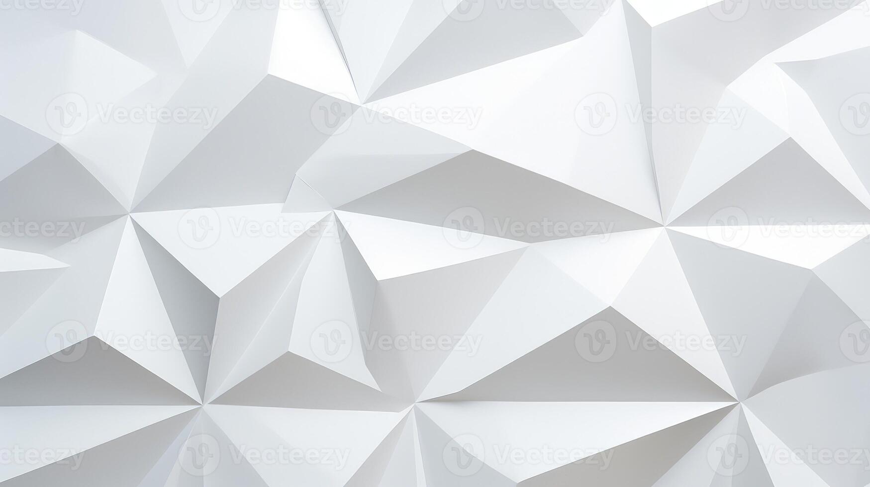overlapping geometric white background photo