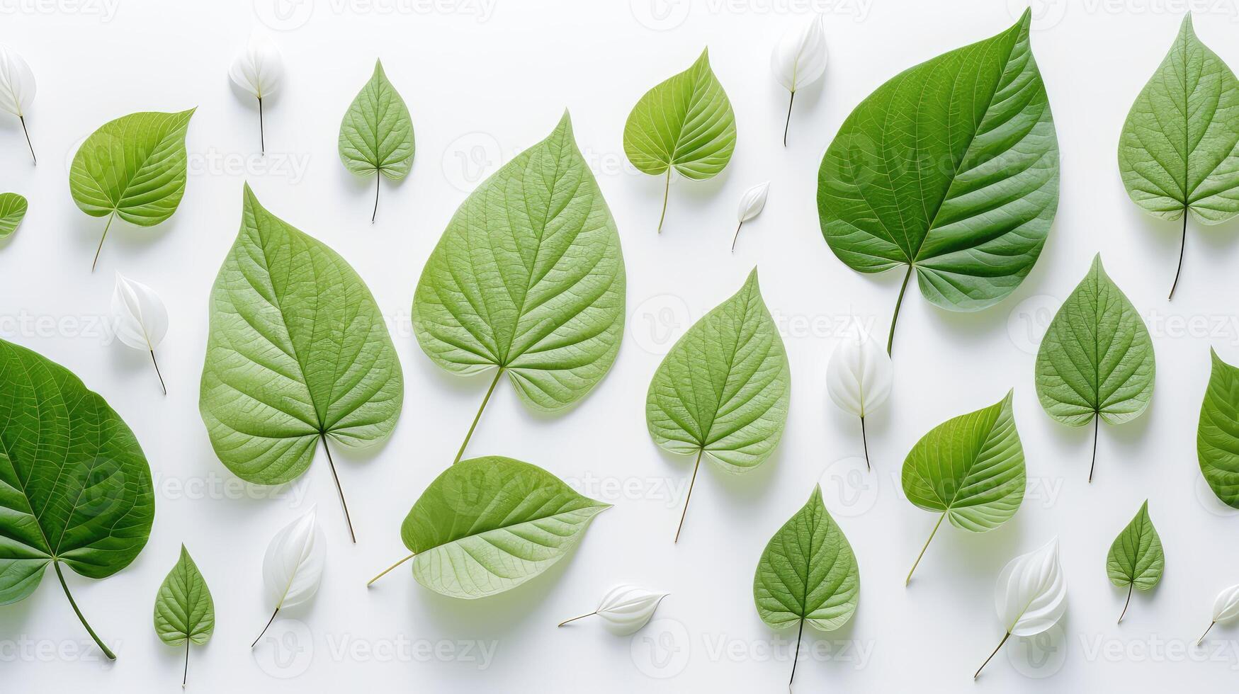 design geometric leaf pattern photo
