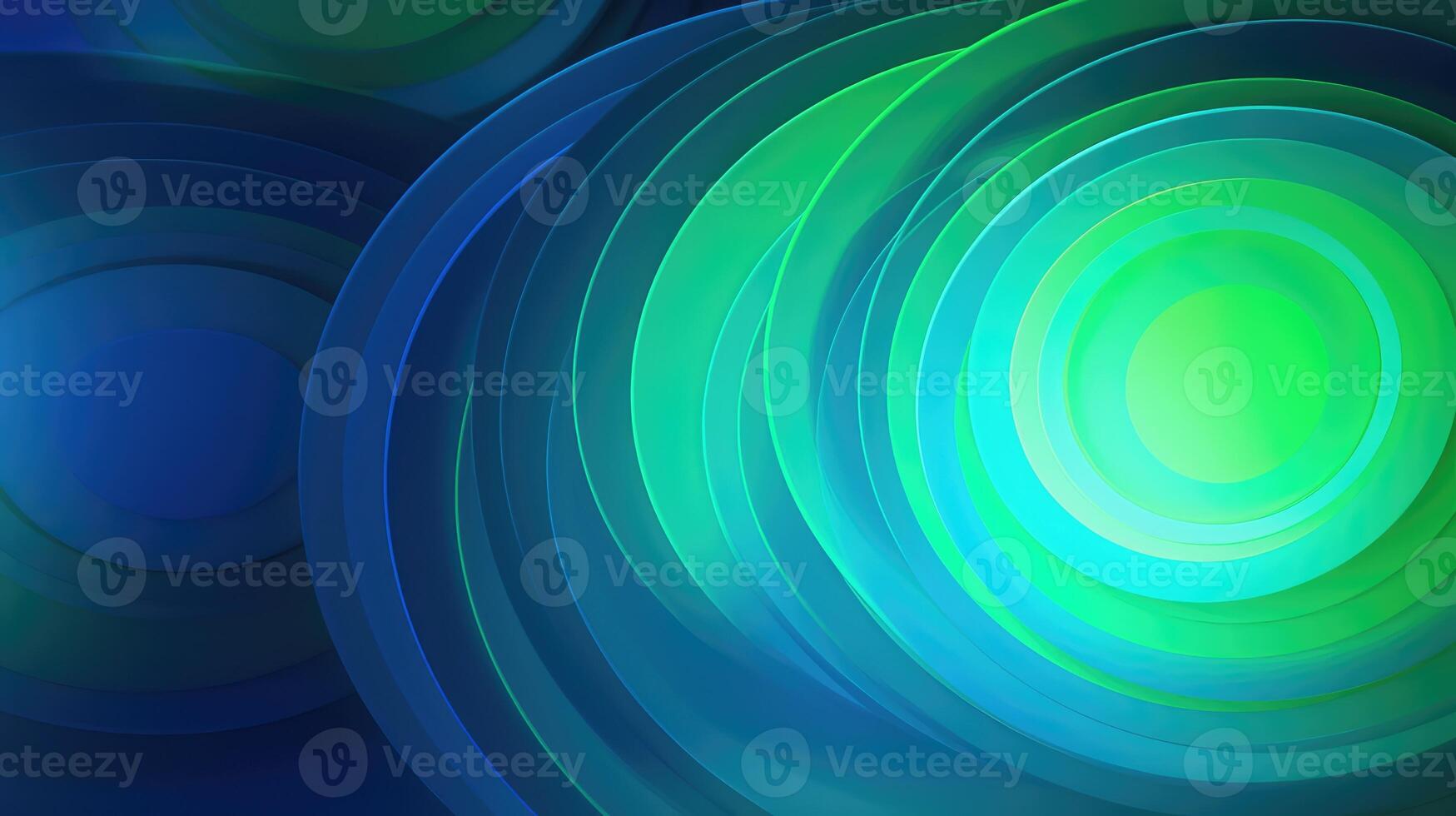 modern blue and green geometric background photo