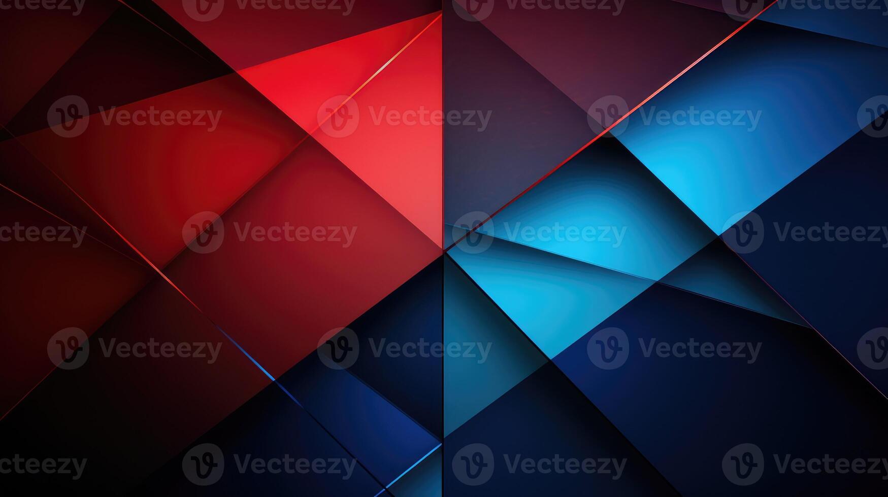 contrast blue and red background photo