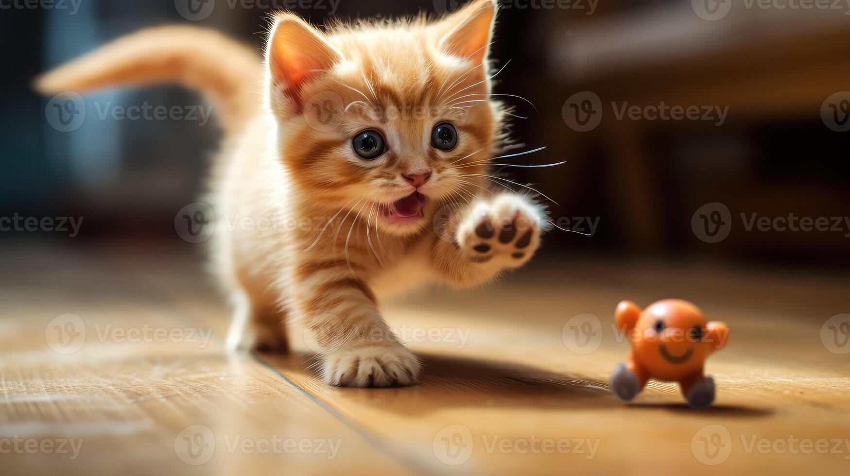 tail orange tabby photo