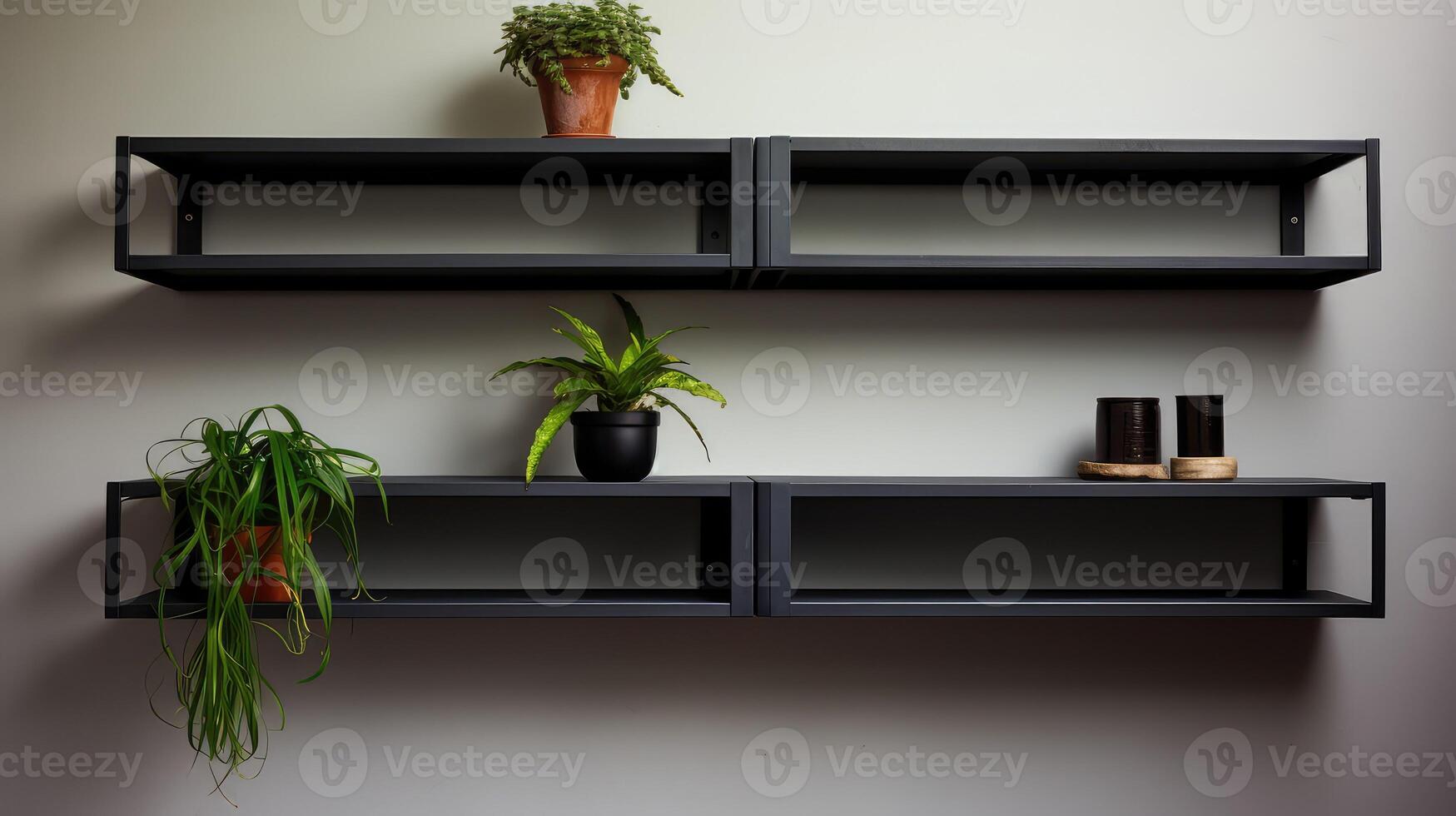shelves powder coated metal photo
