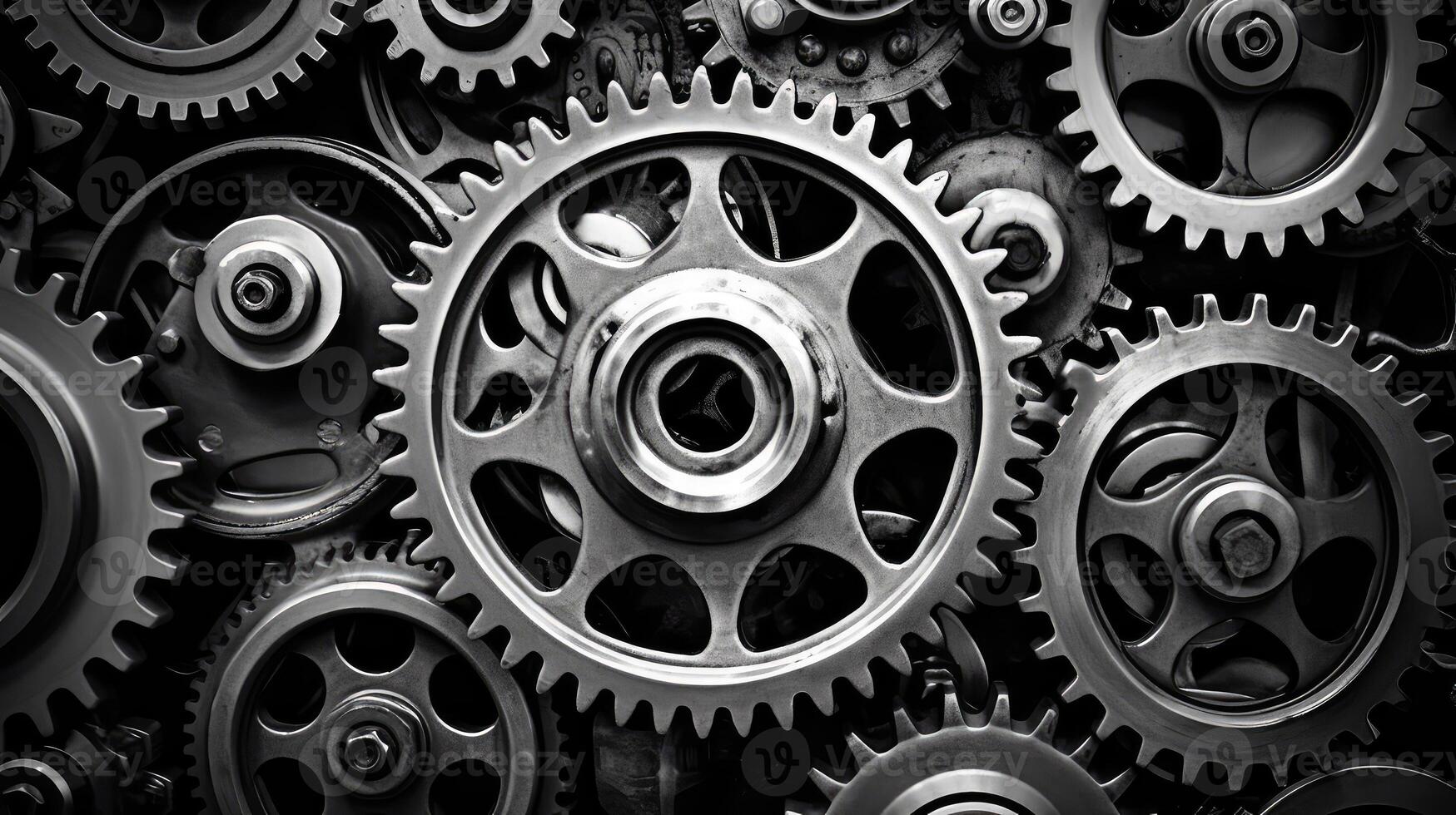 cogs abstract metal photo