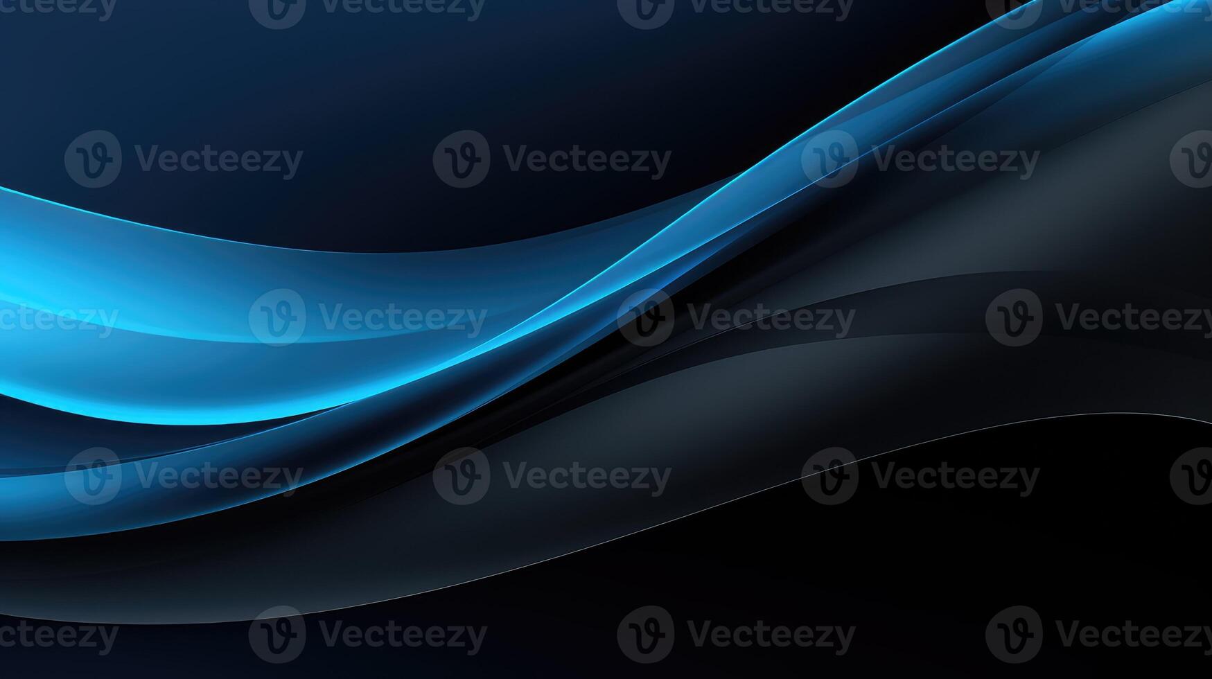 dynamic black and blue gradient background photo