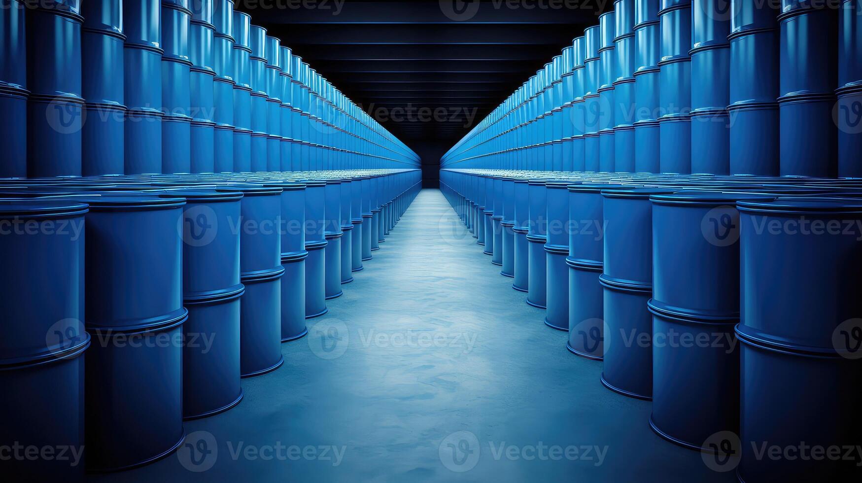 organization blue barrel photo