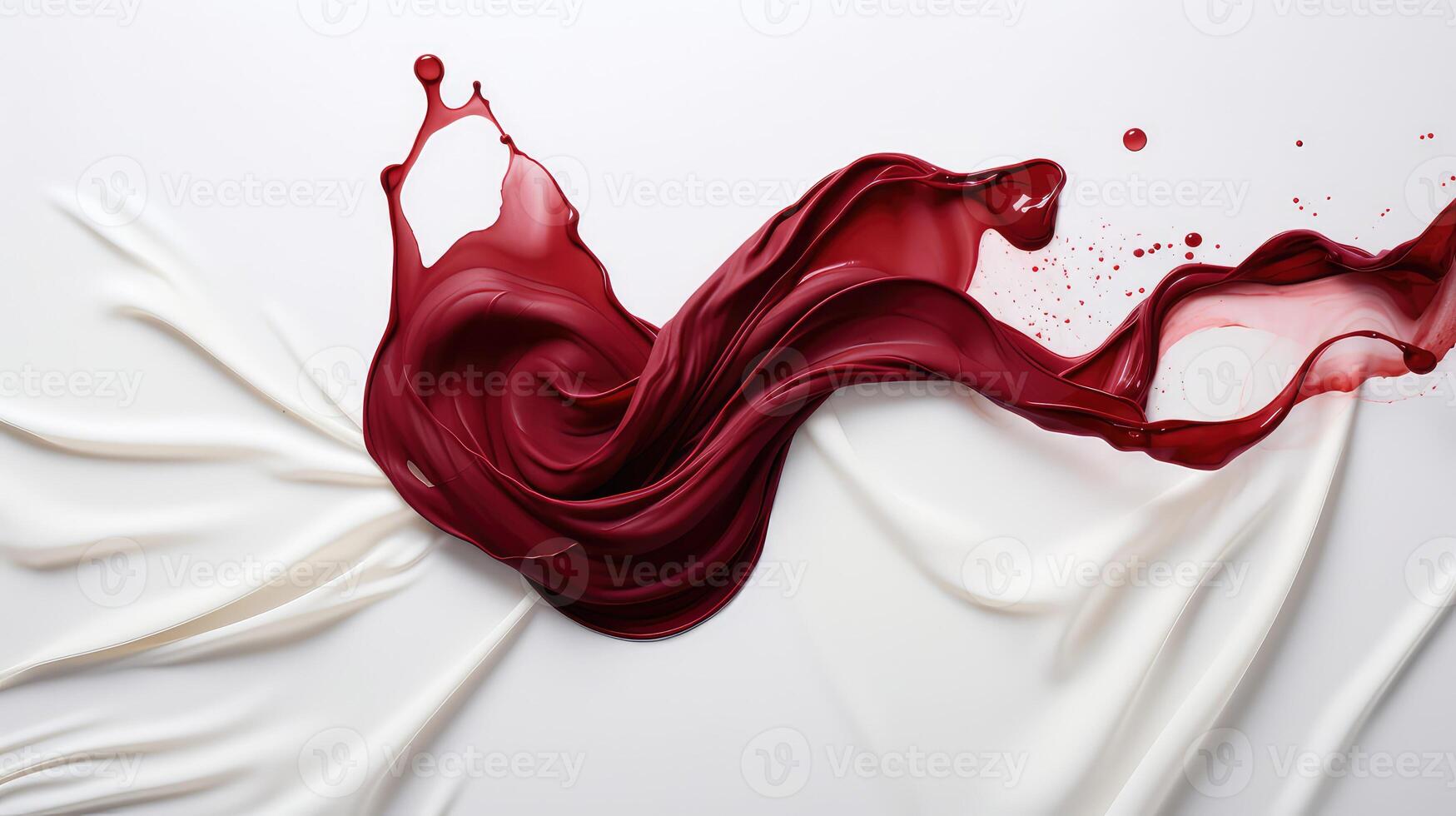 tablecloth wine spilling photo