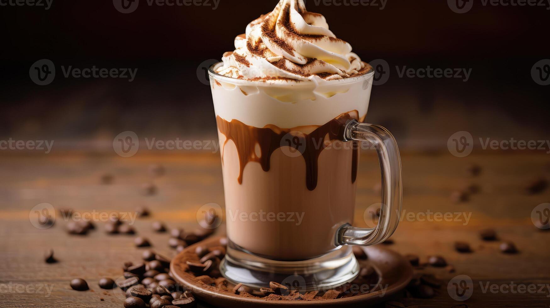 macchiato types of coffee drinks photo