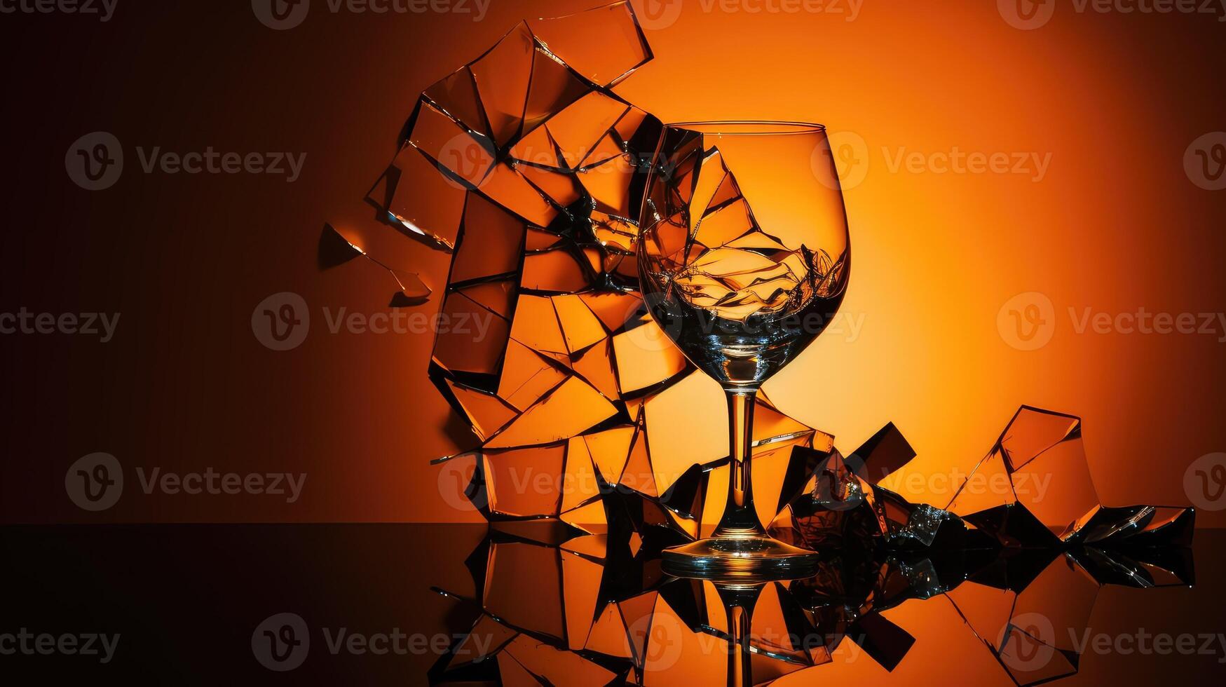 fragments burnt orange background photo