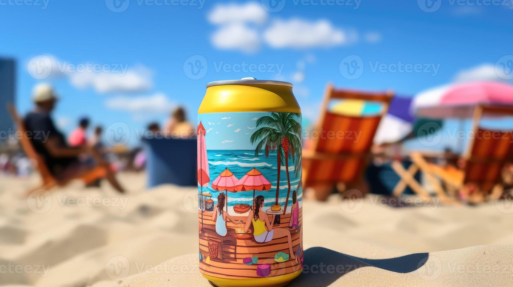 drink beer koozie photo