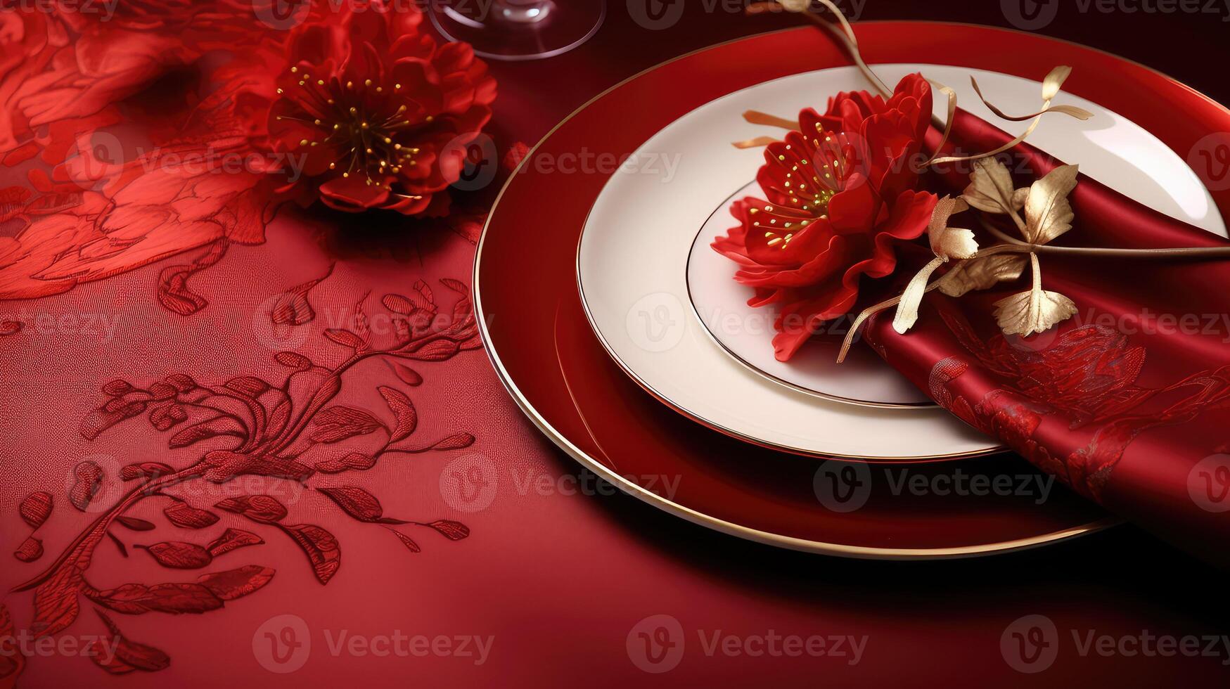 design red celebration background photo