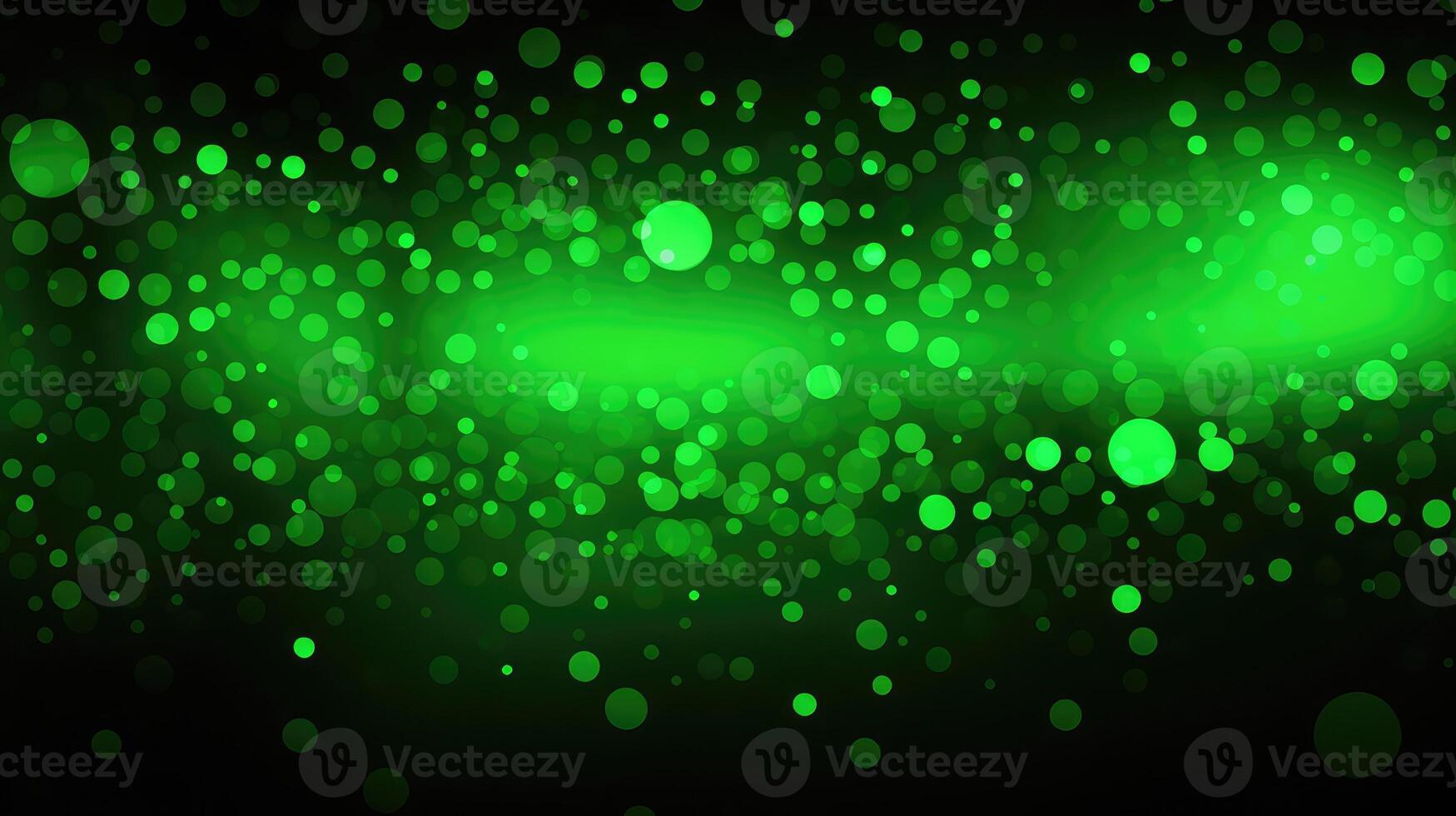 effect green dots background photo