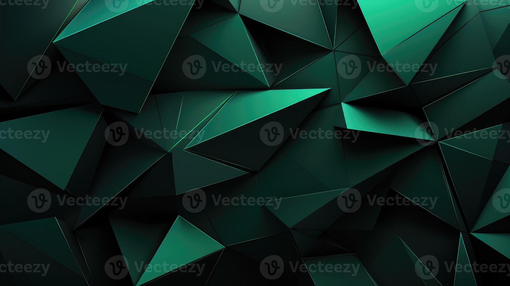 overlapping green cyber background photo
