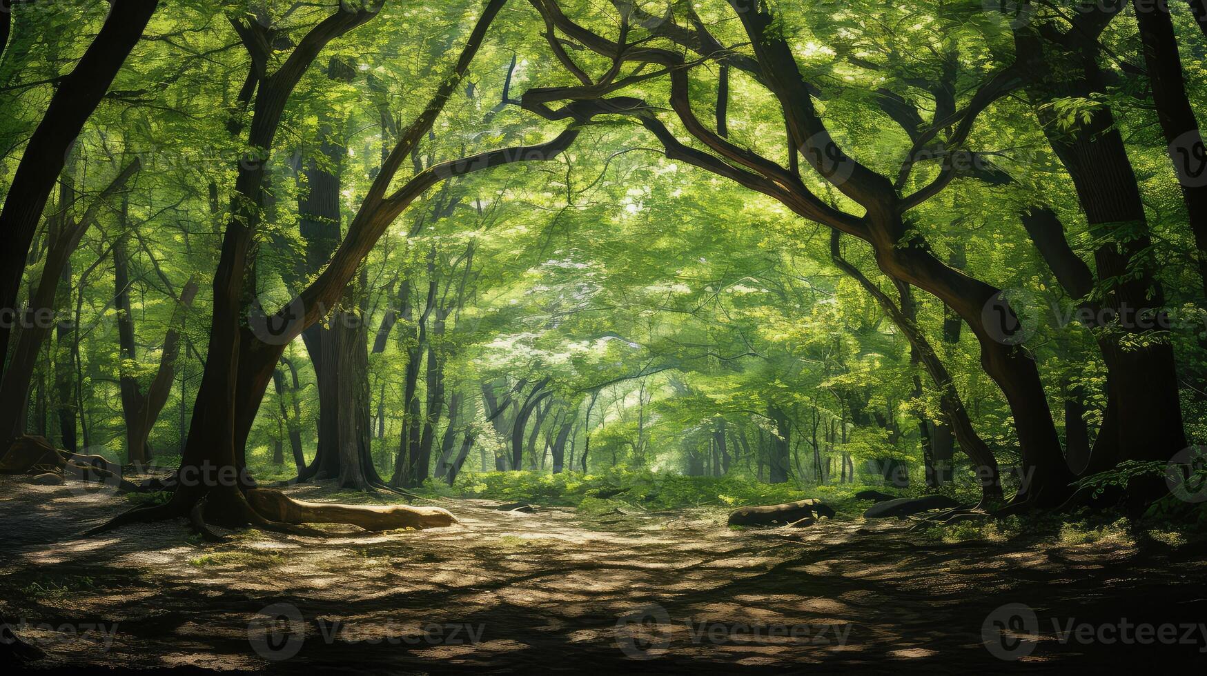 sunlight tree brain photo