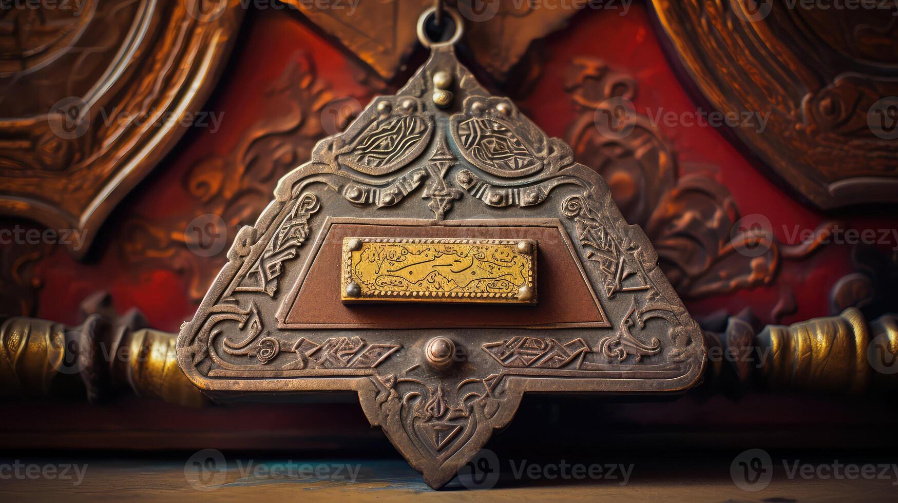 elegant door nameplate photo