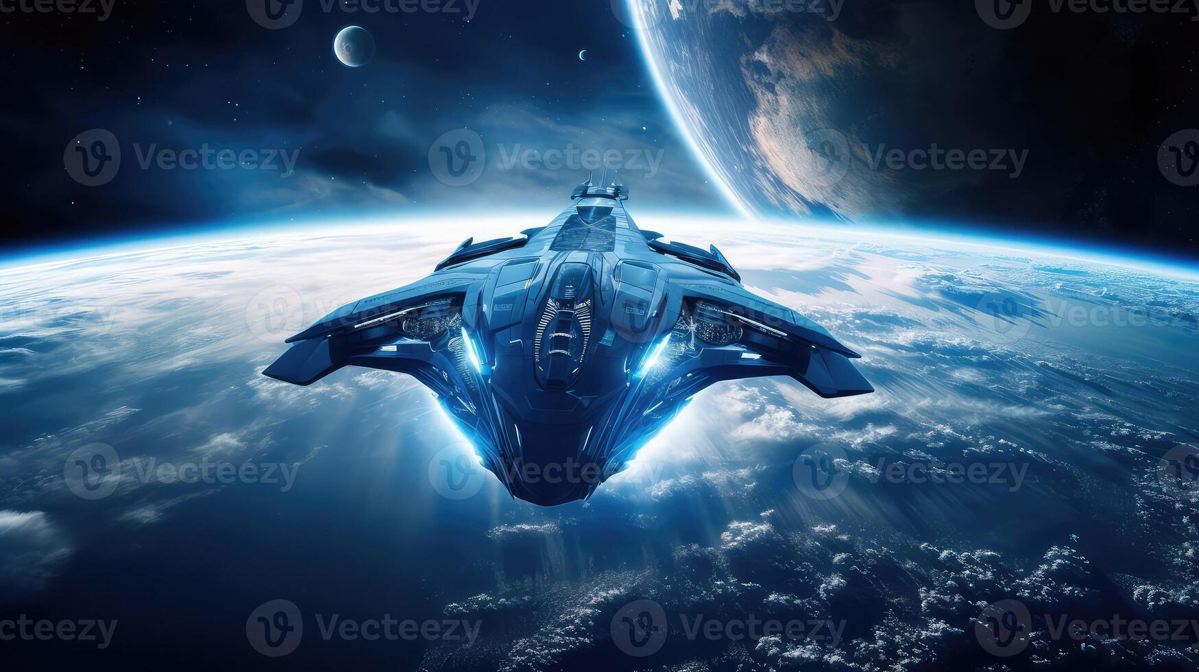 adventure space blue photo