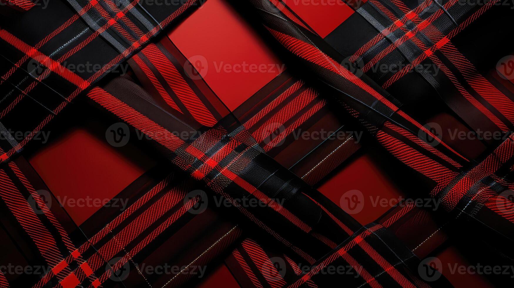 checke red and black plaid background photo