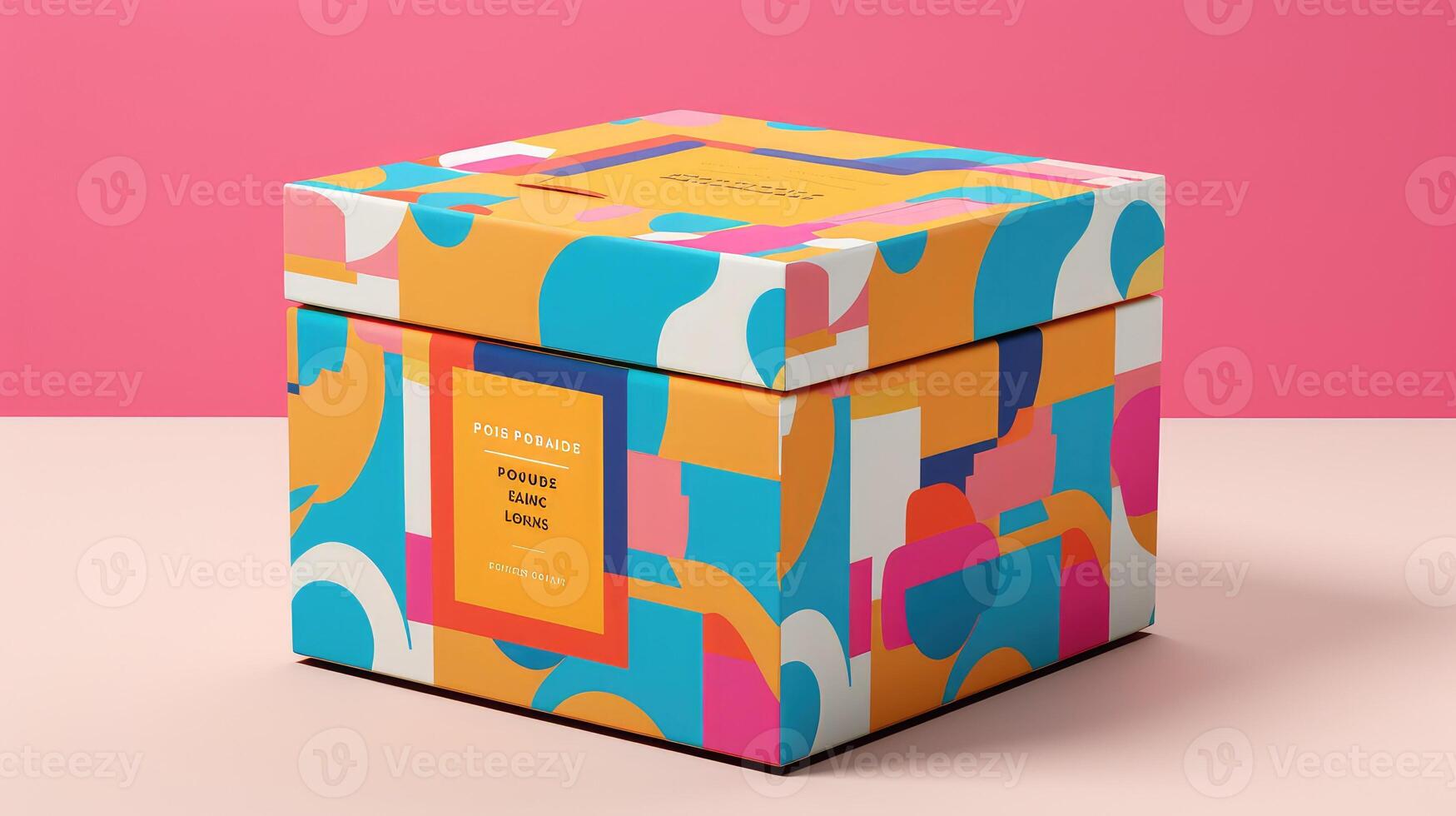 design box mock photo