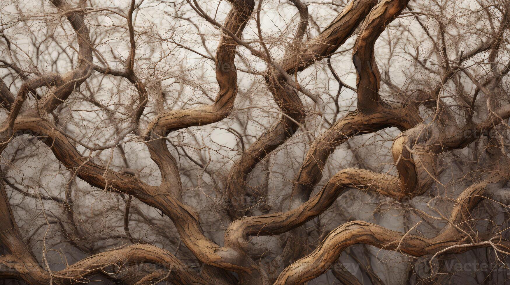 shiny tree texture photo
