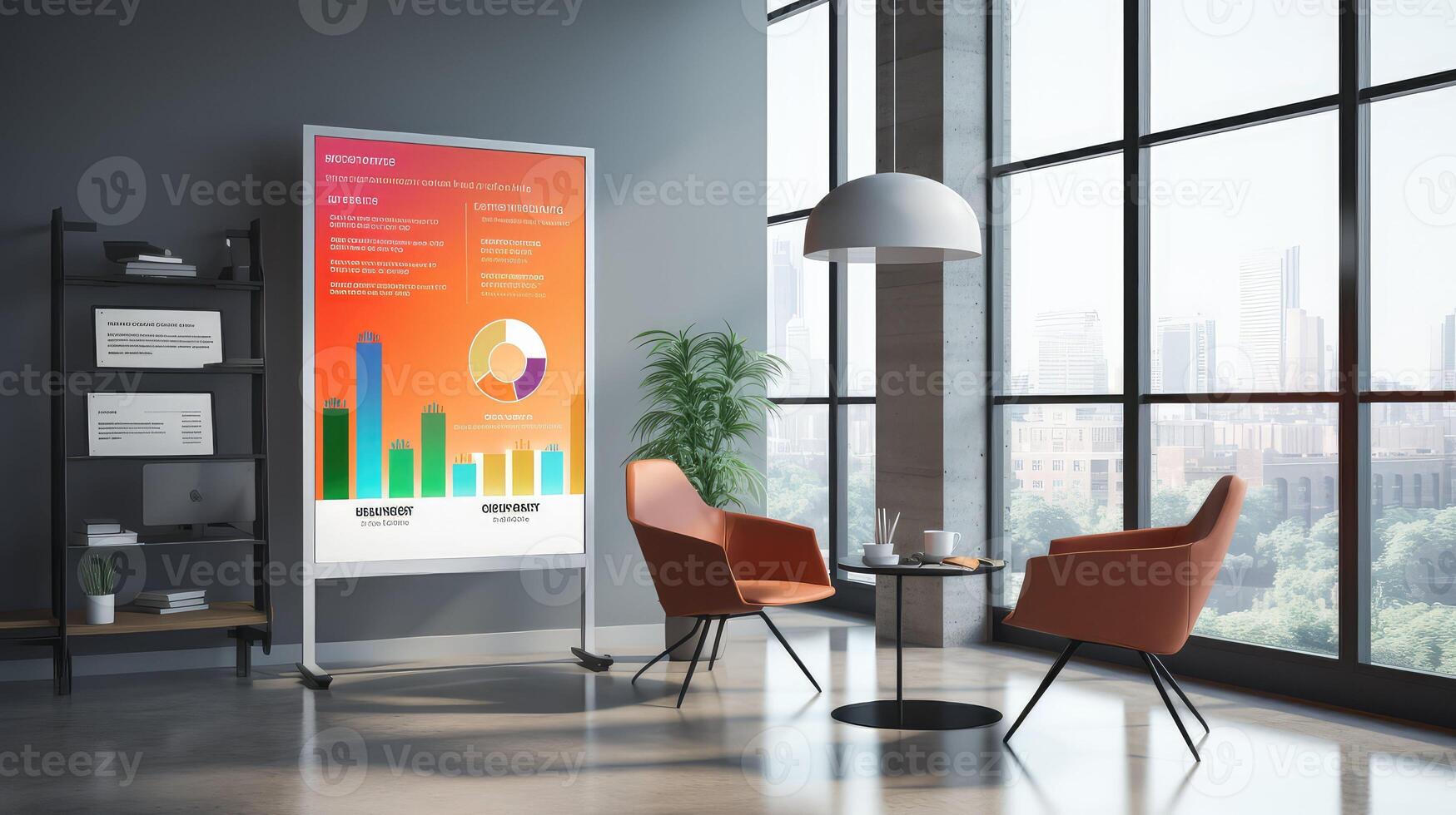 graphics office poster mockup photo