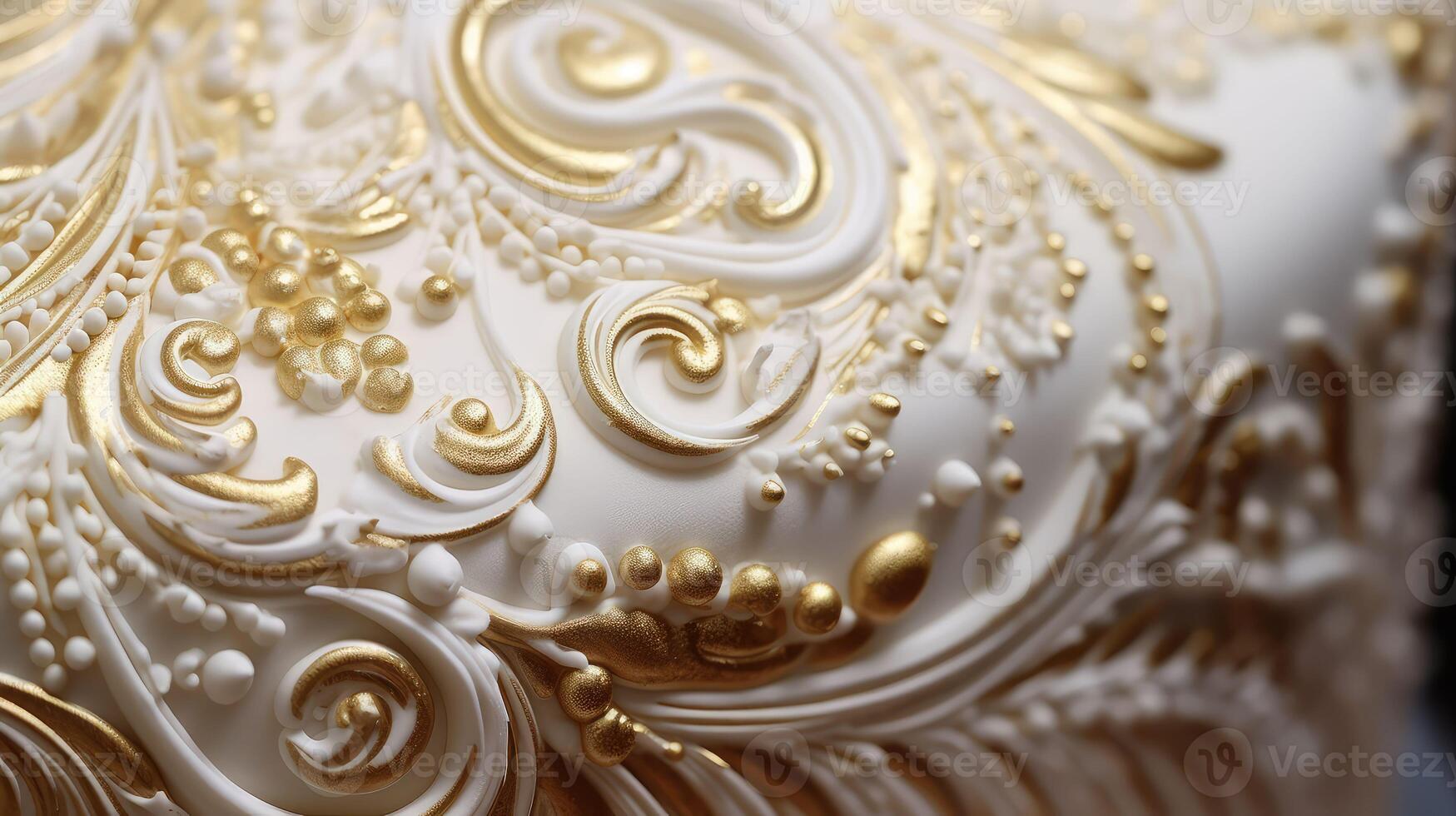 swirls icing texture photo