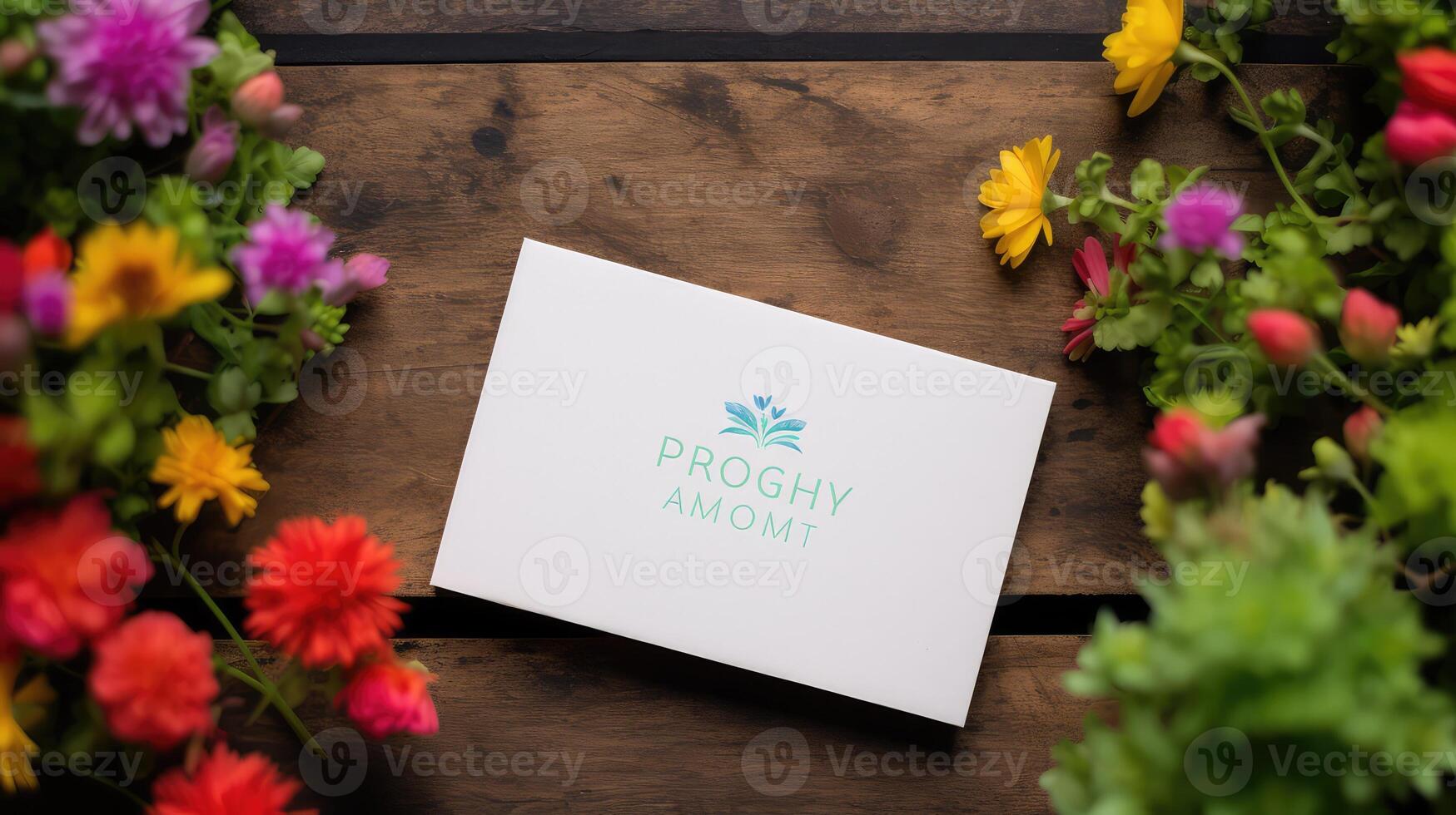 leaves spring mockup photo