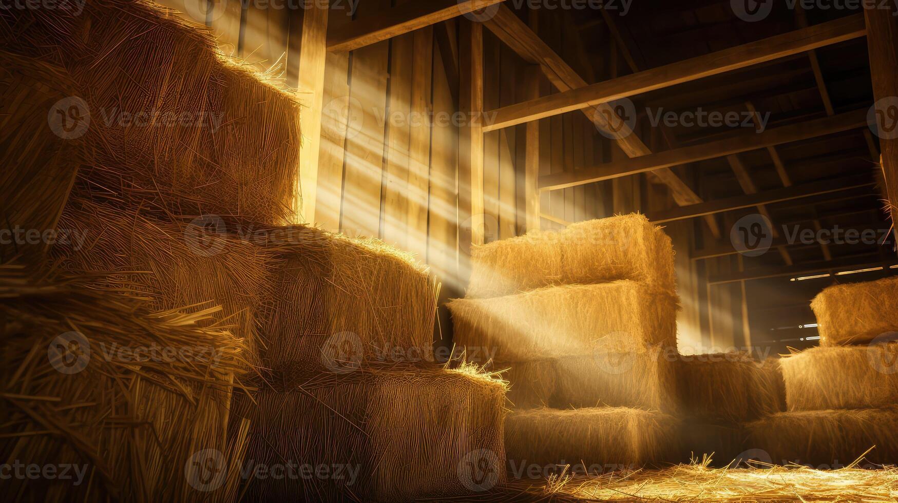 barn hay texture photo