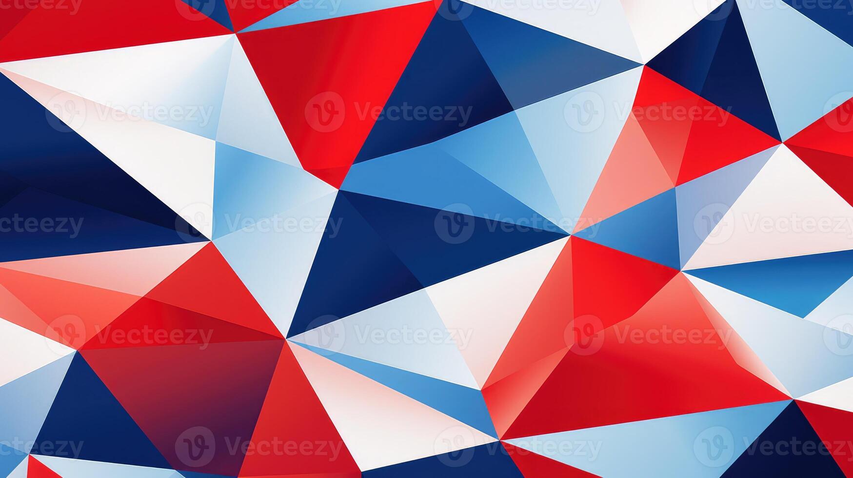 contemporary red white blue pattern photo