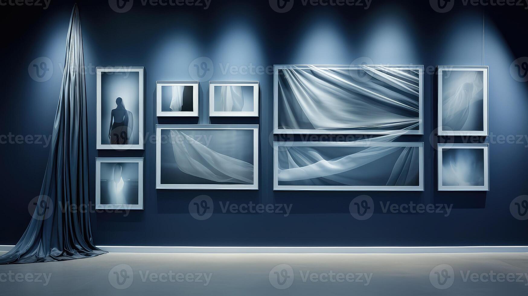 background black banner photo