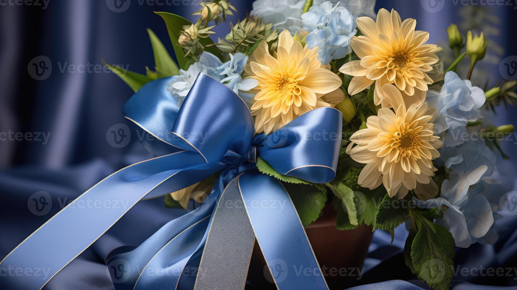 flowers blue award photo