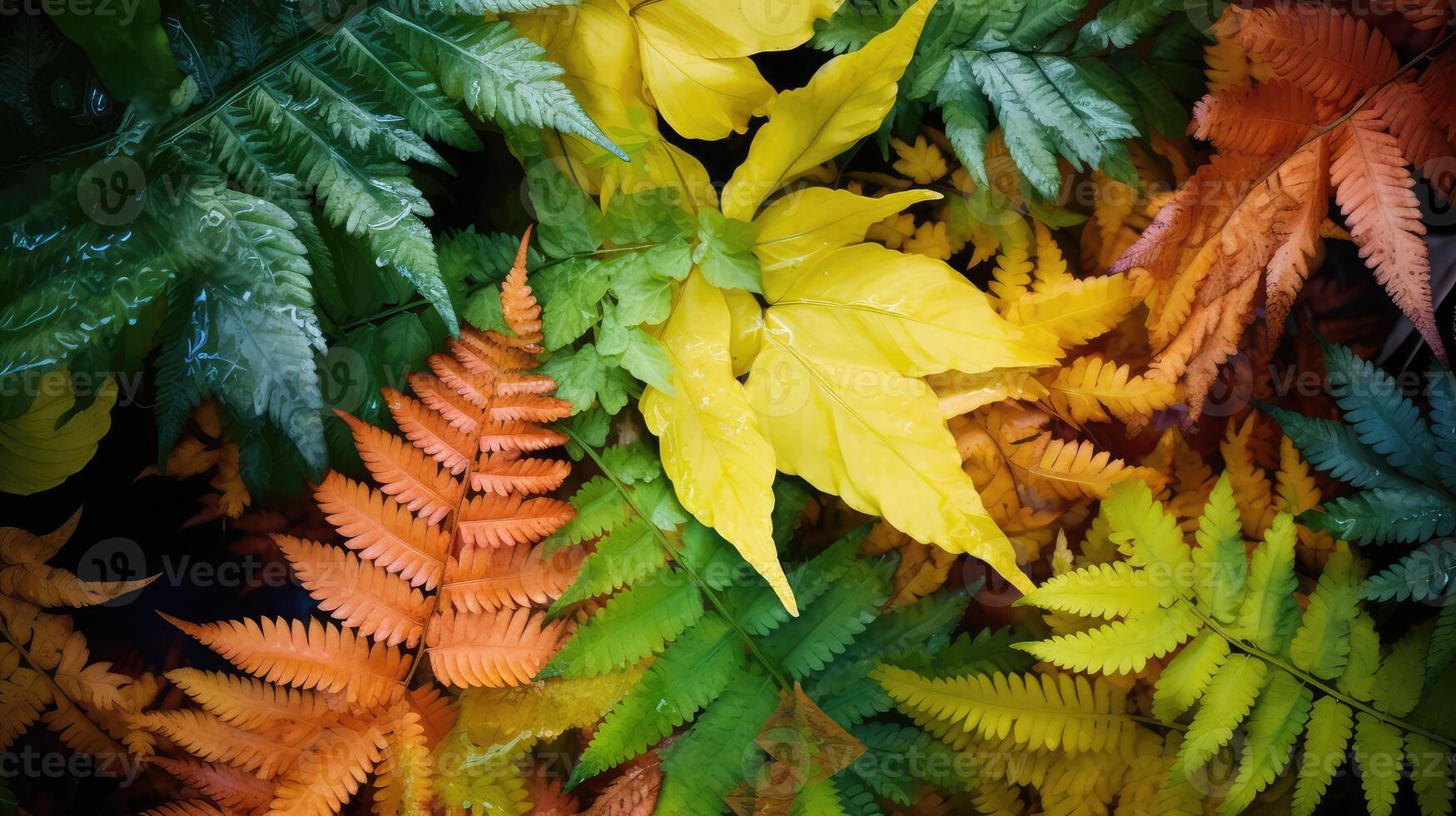 foliage blurred leaves photo