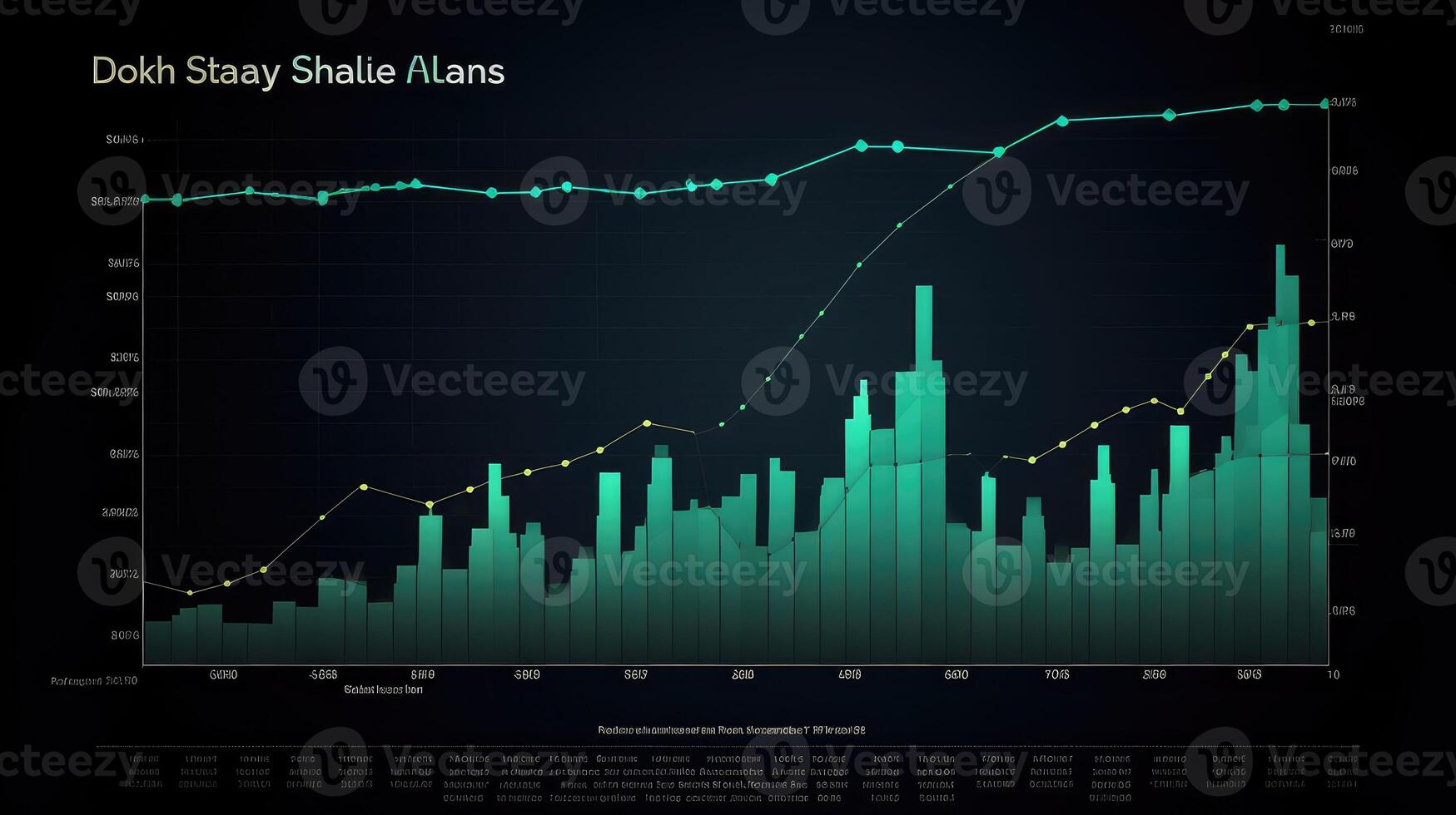 graph sales data photo
