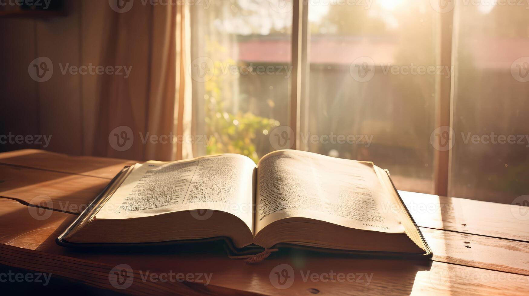scripture bible on table photo