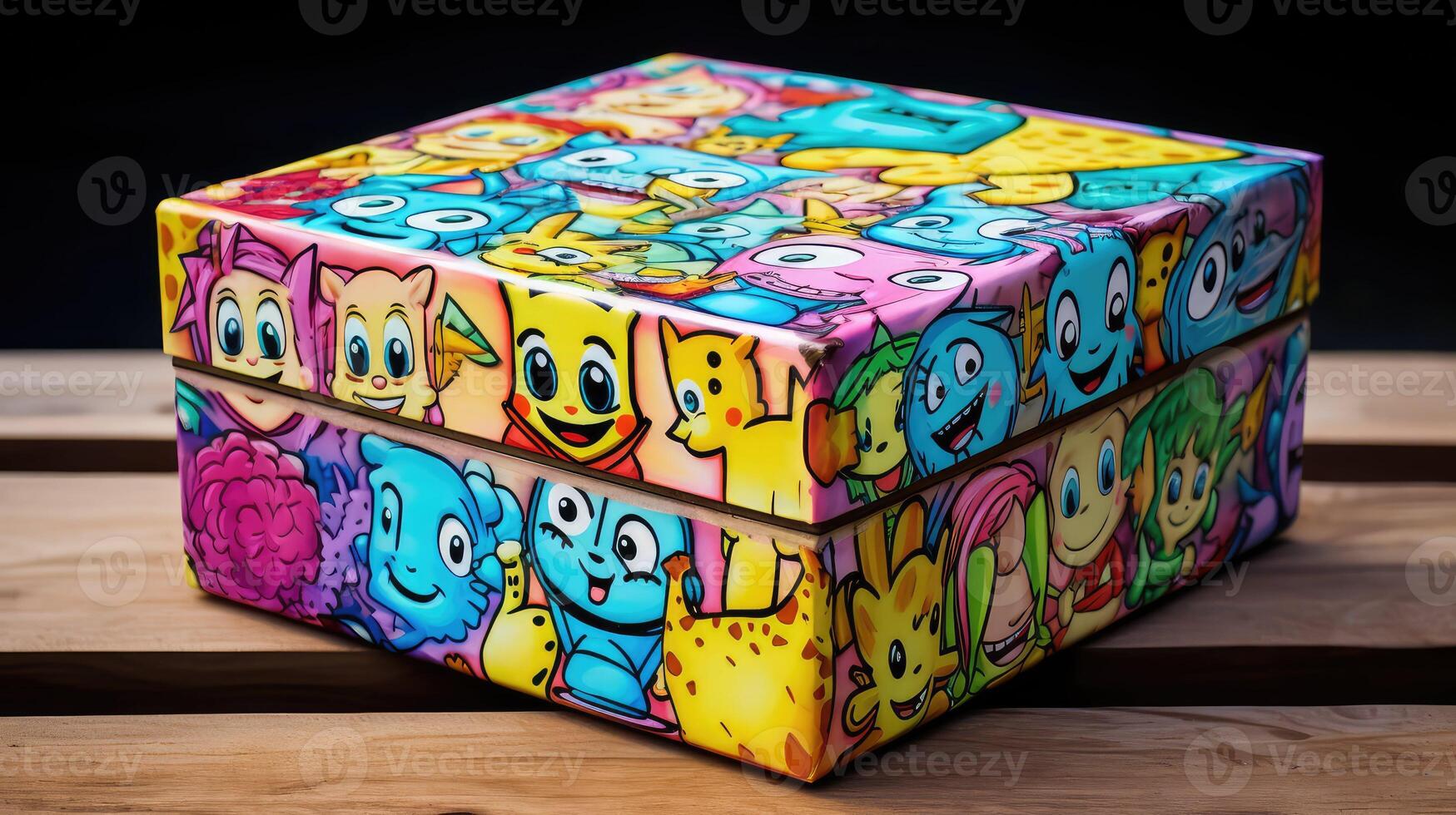 movie cartoon gift box photo
