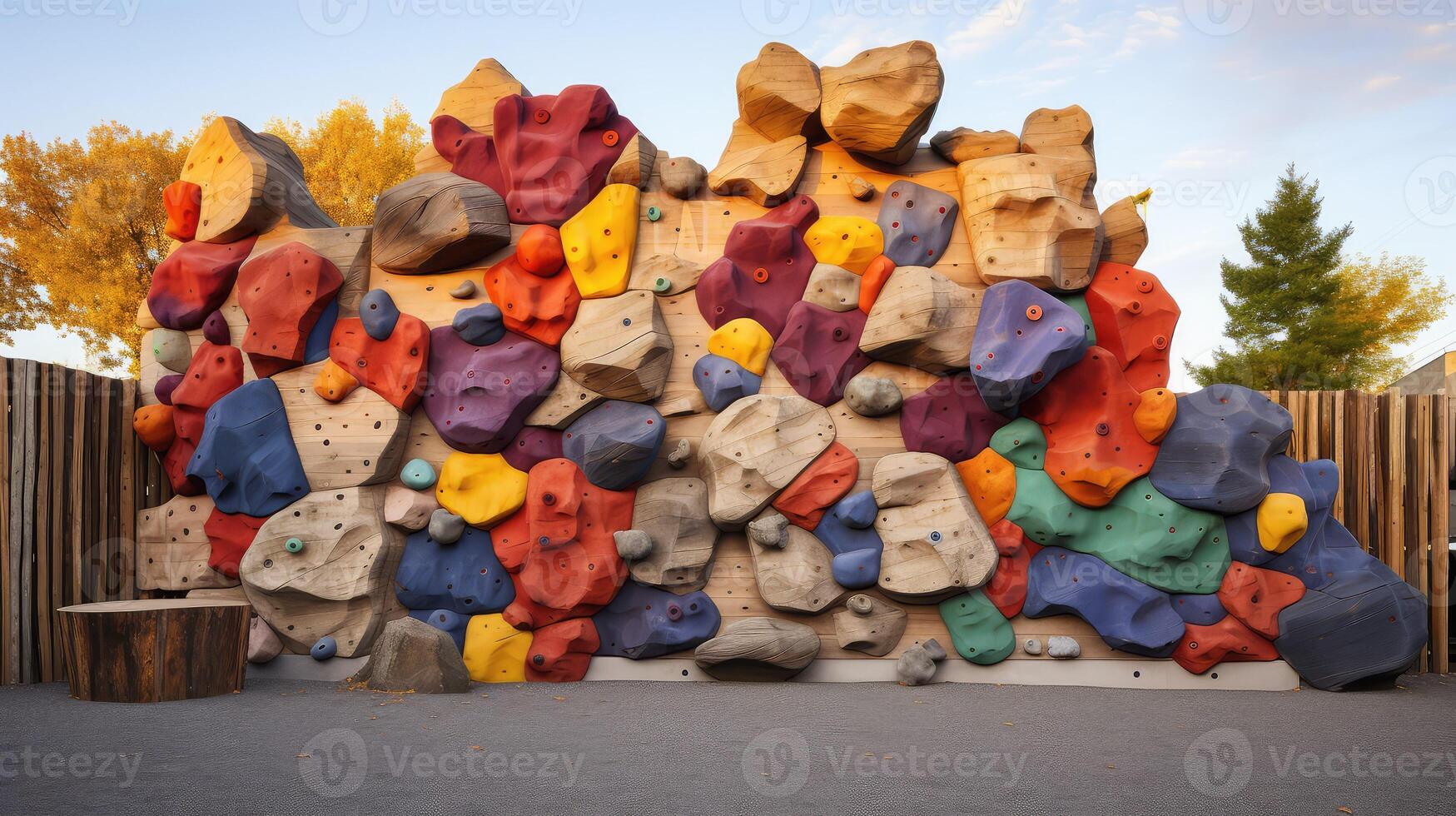 activity wood playground photo