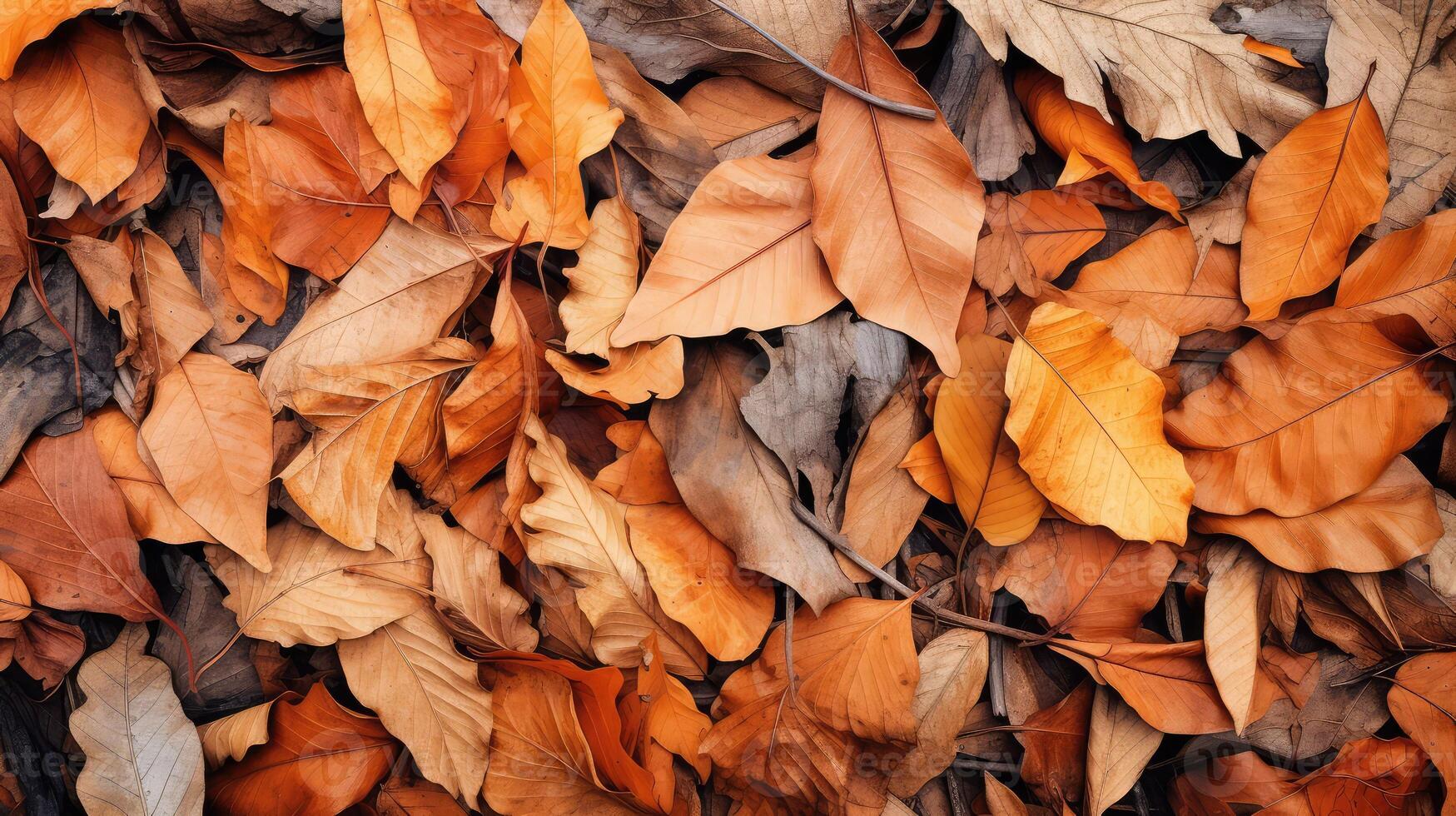 season dry leaves photo