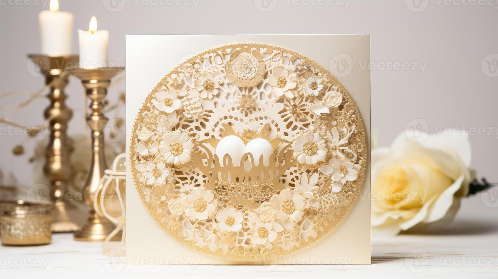 card happy birthday gold photo