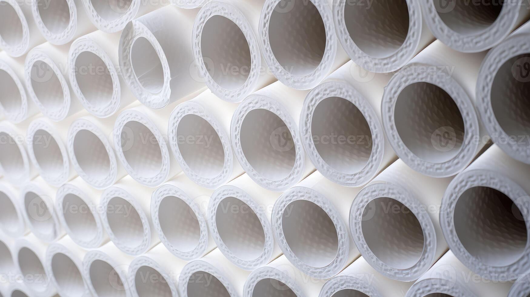 fluffy wall of toilet paper photo