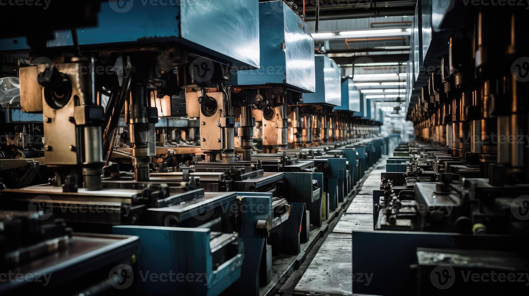 mechanical metal press photo