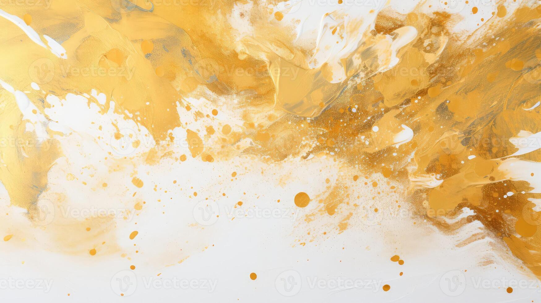 canvas gold splatter photo